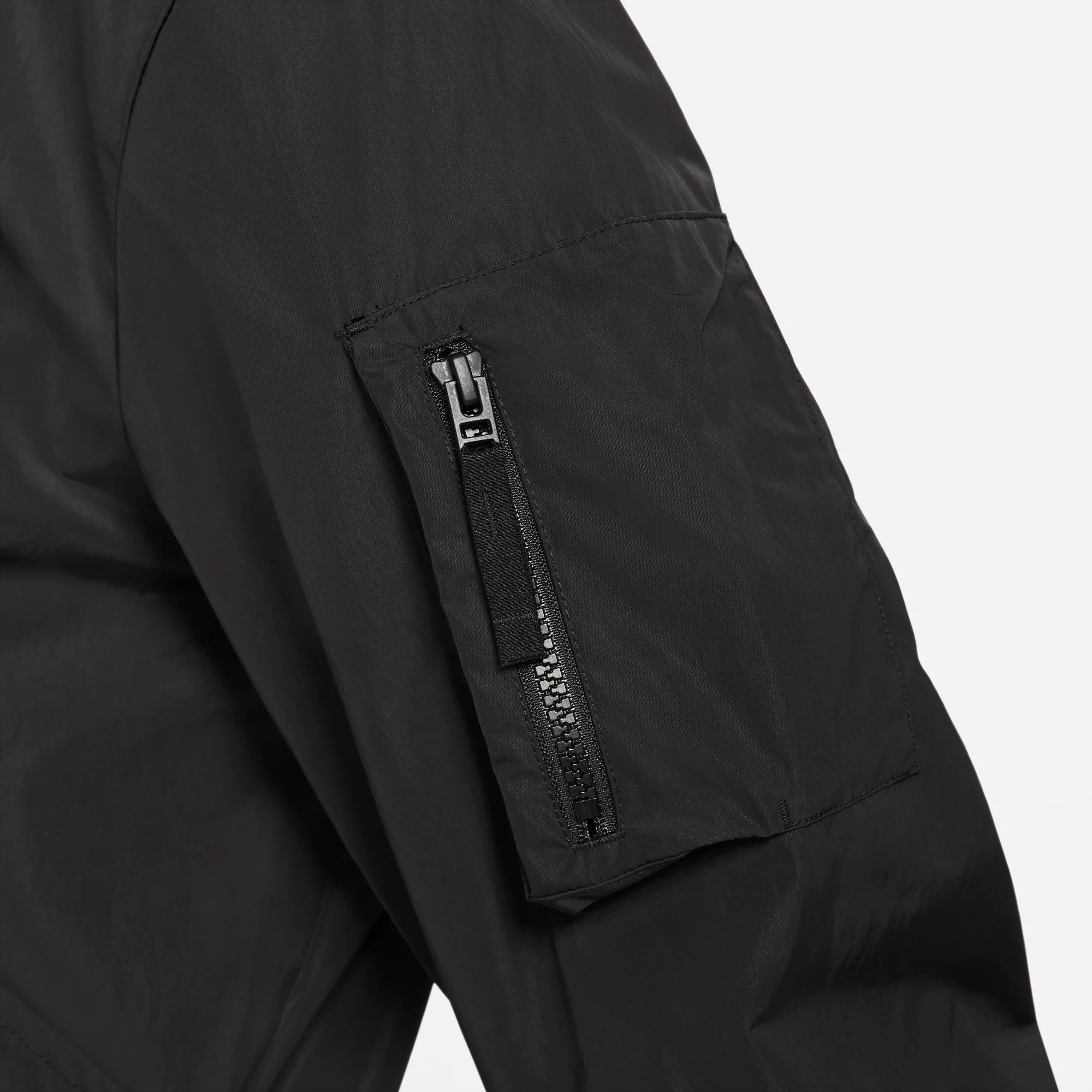Nike Mens Sportswear Black Bomber Jacket - Image 5