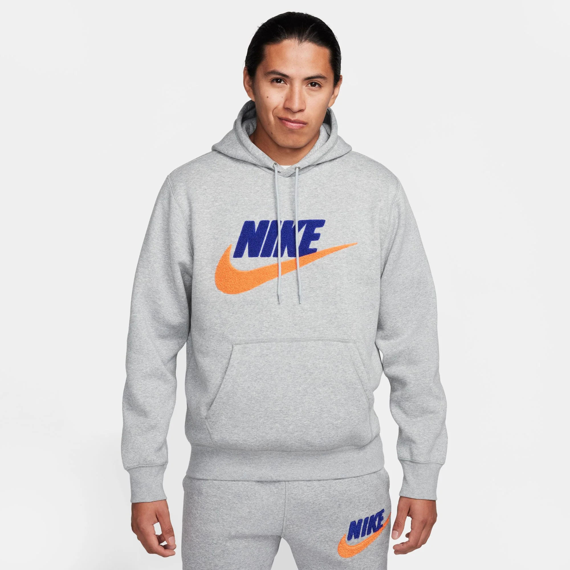Nike Mens Club Fleece Pullover Hoodie - Image 2