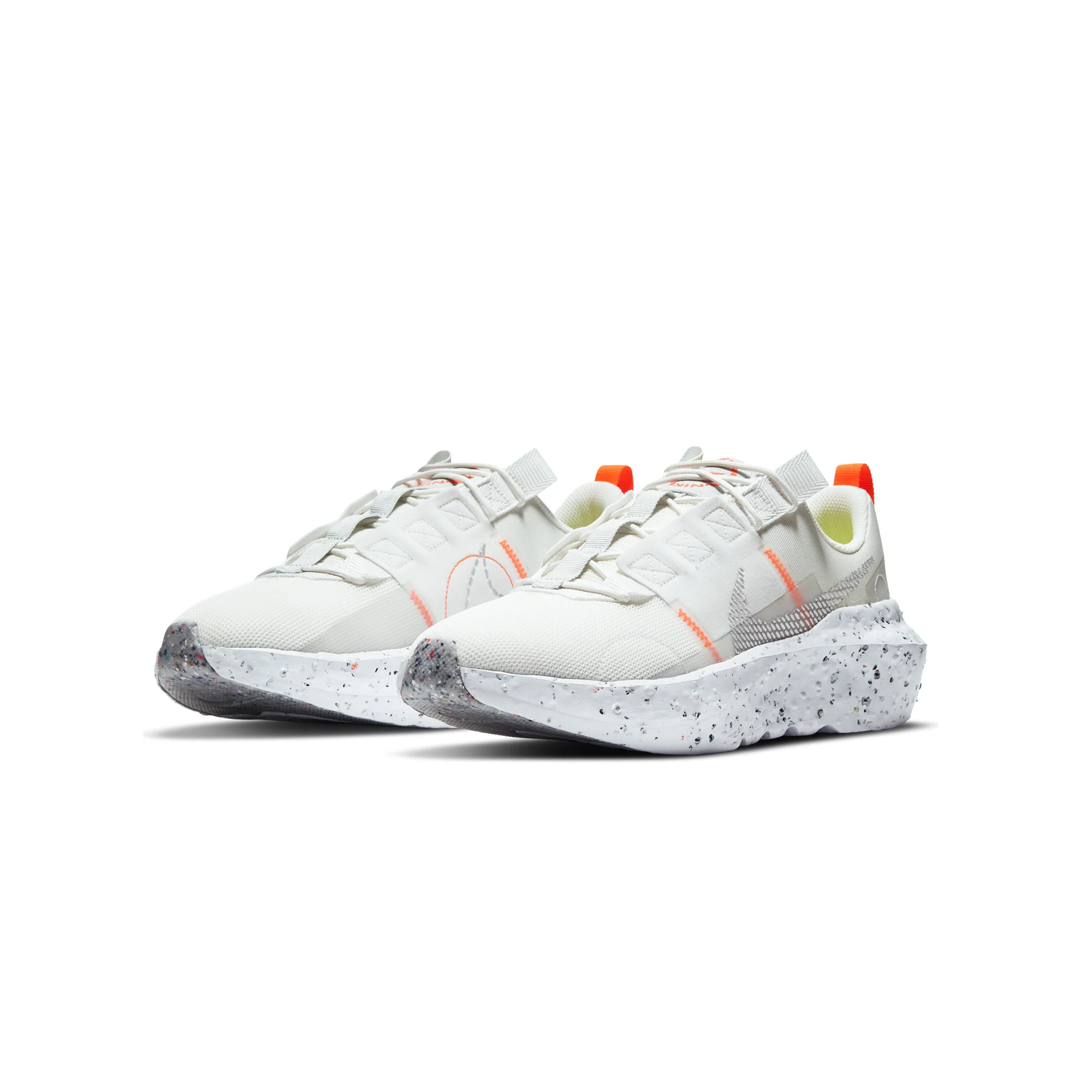 Nike Mens Crater Impact Shoes 'Summit White/Grey Fog' - Image 2