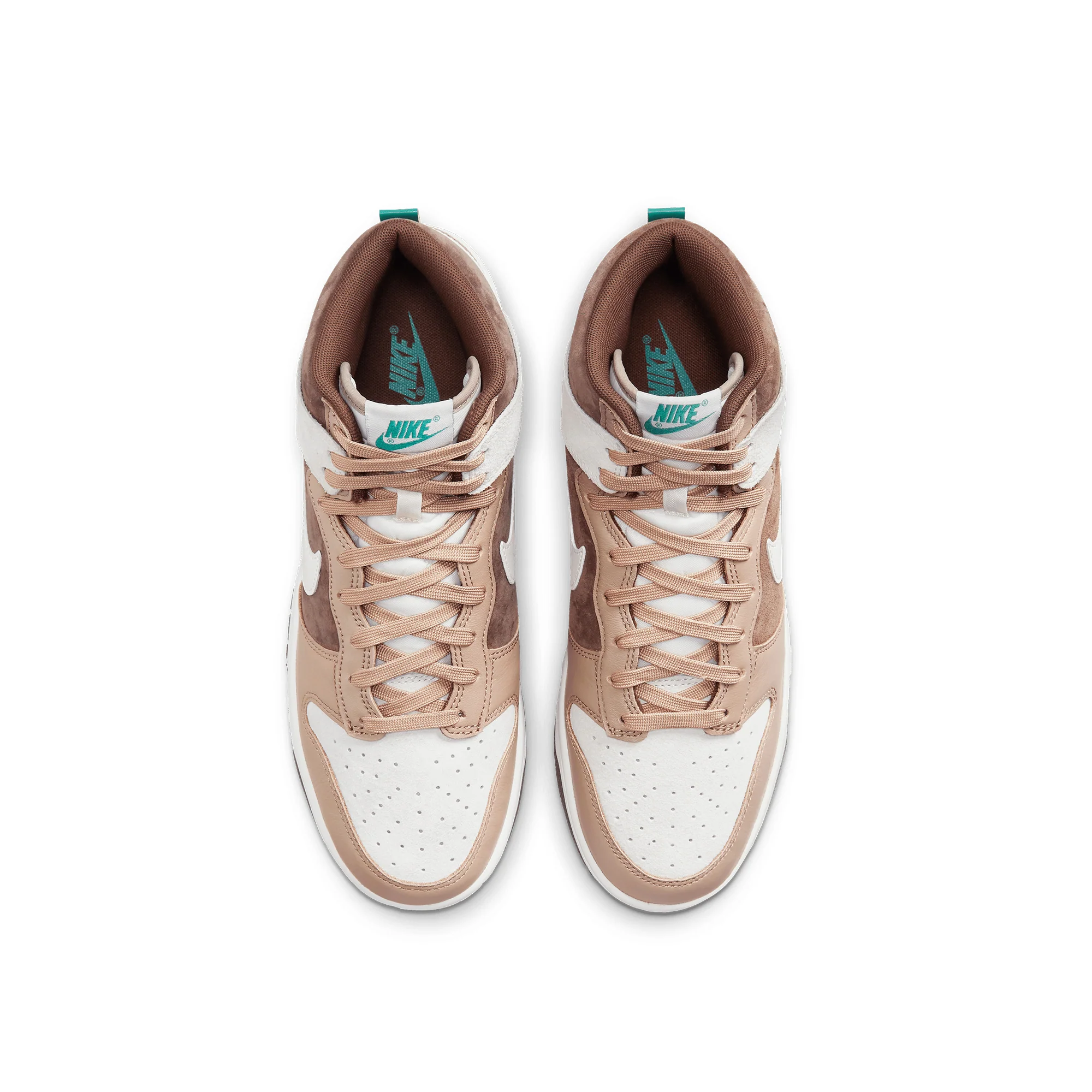 Nike Mens Dunk High Premium Chocolate Shoes - Image 4