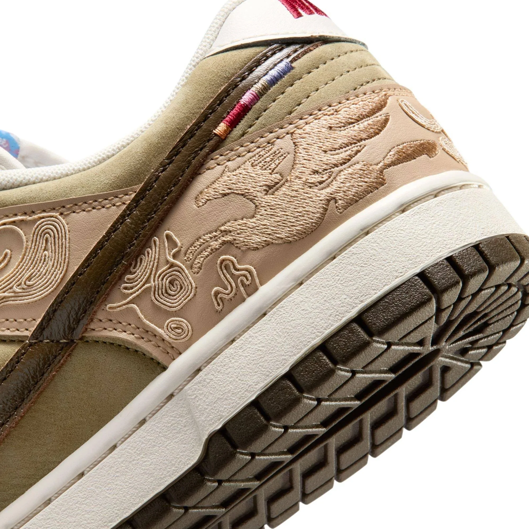 Nike Mens Dunk Low SE "Year of the Horse" Shoes - Image 4