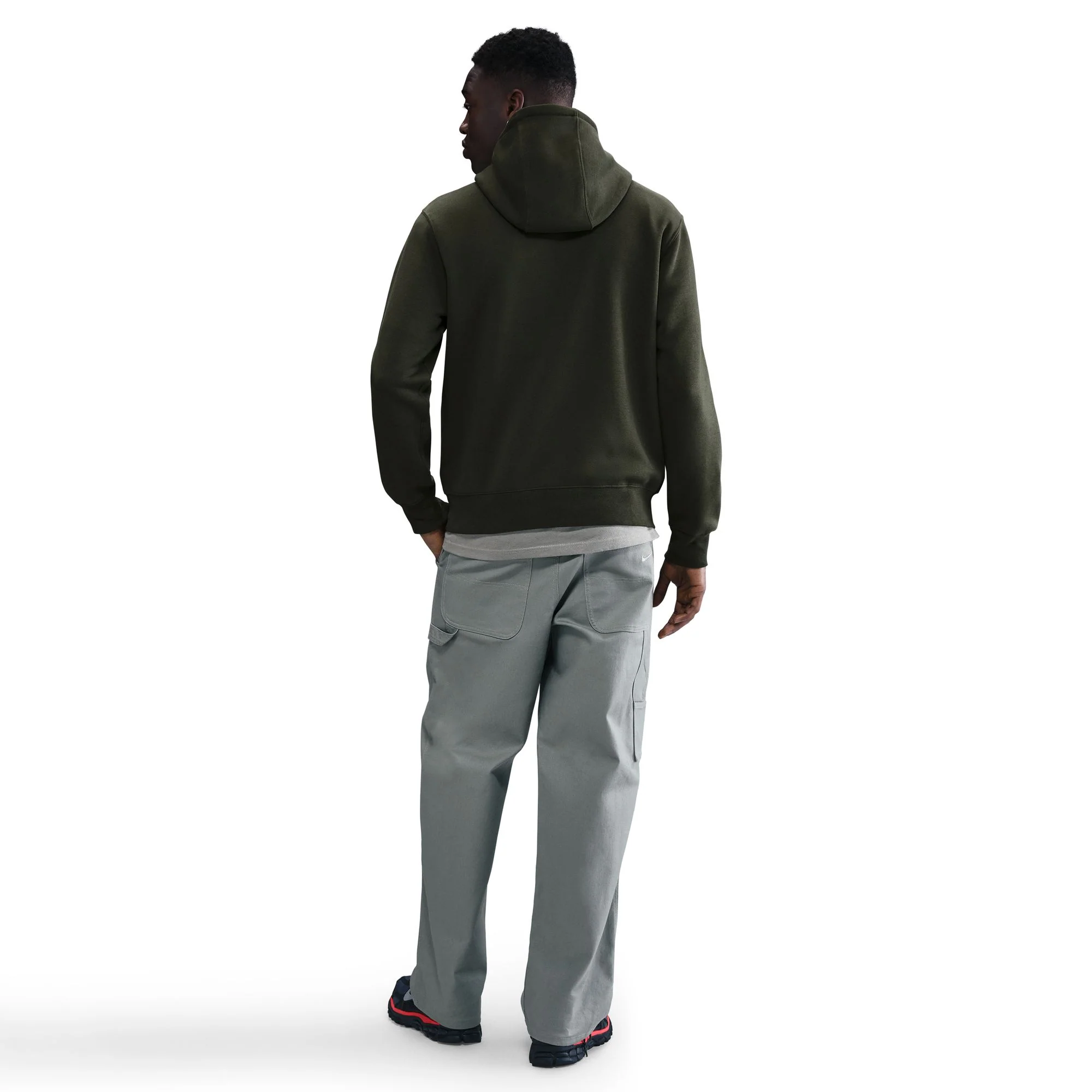 Nike Mens Fleece Hoodie - Image 3
