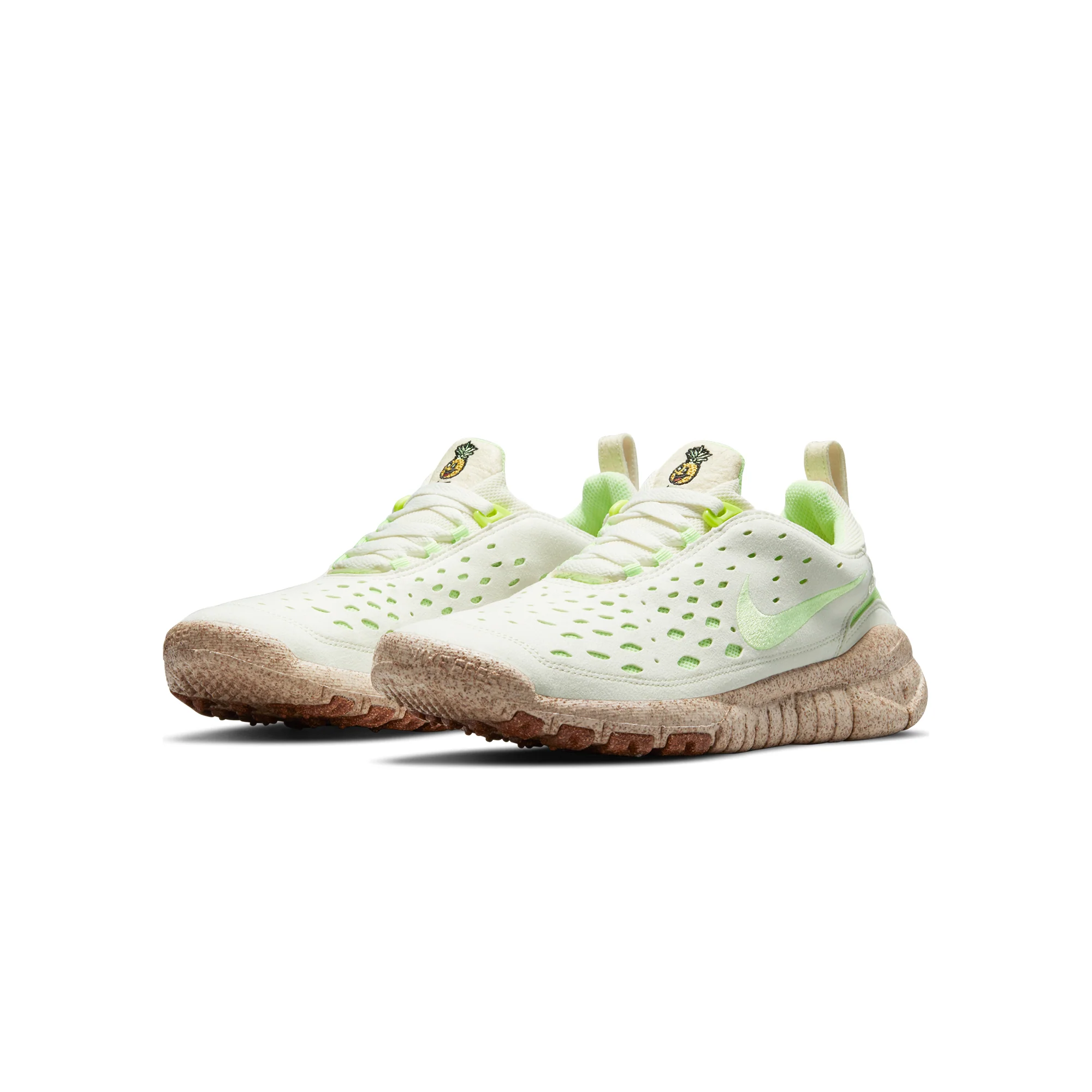Nike Mens Free Run Trail Premium Shoes 'Coconut Milk' - Image 2