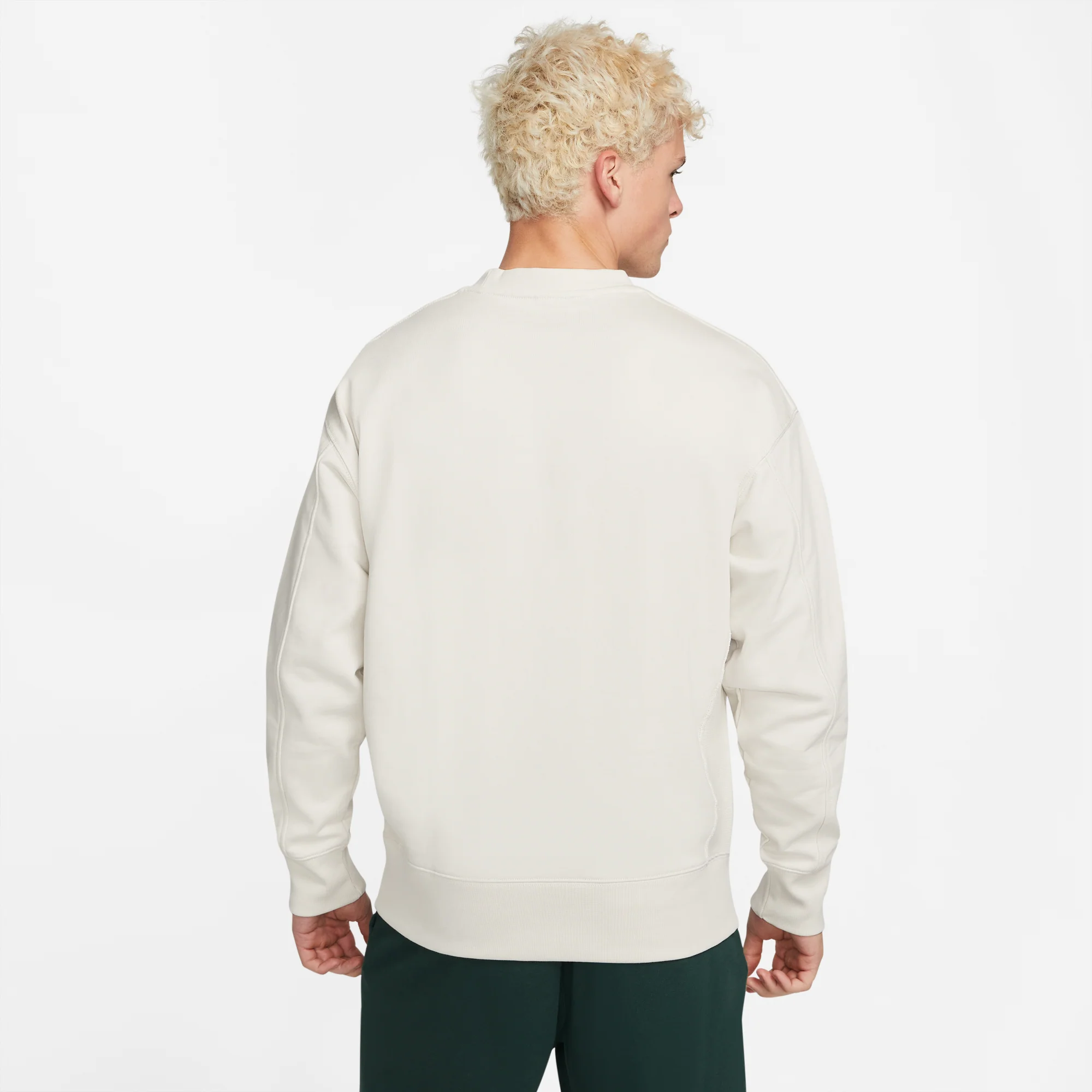 Nike Mens French Terry Crew - Image 3