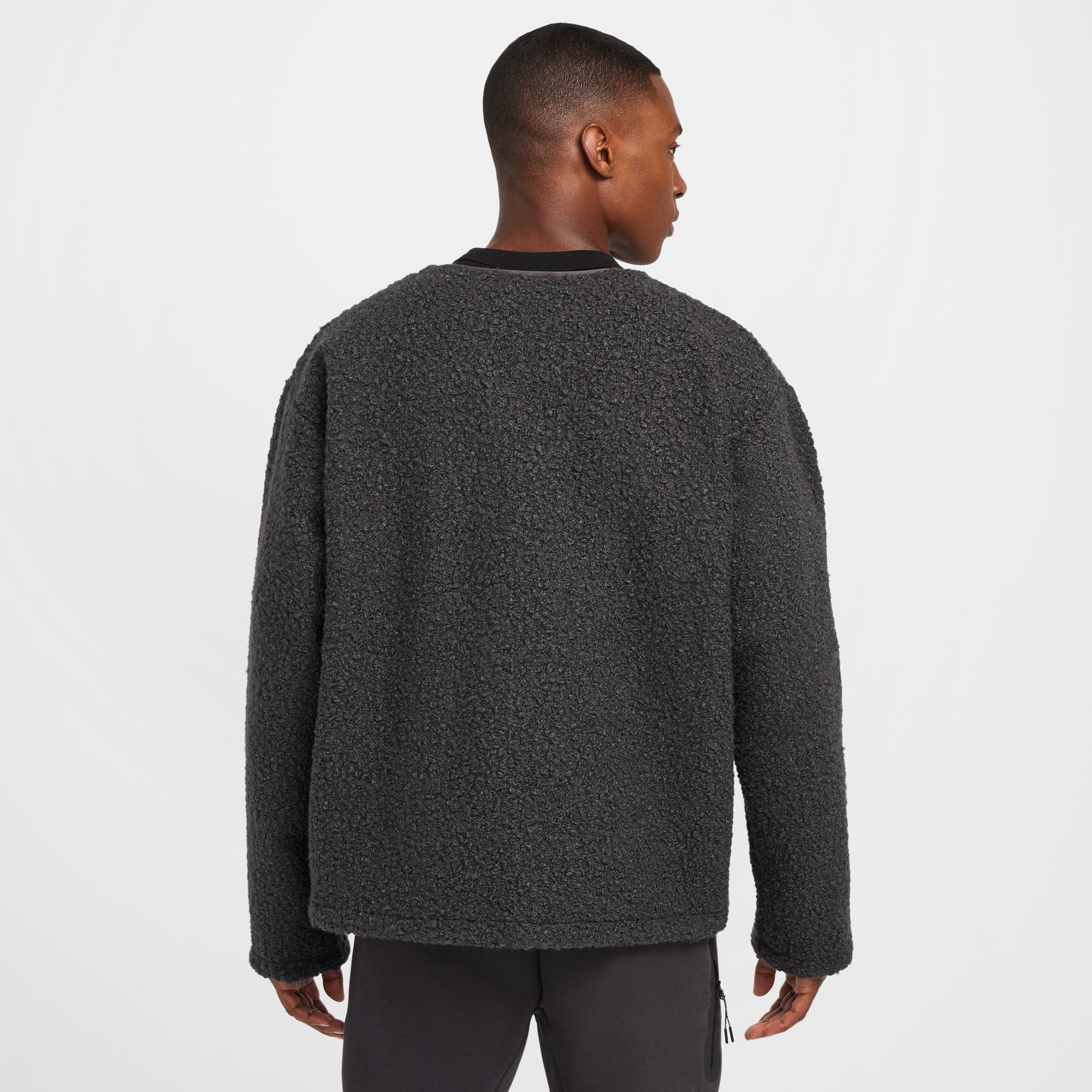 Nike Mens High Pile Fleece Jacket - Image 3