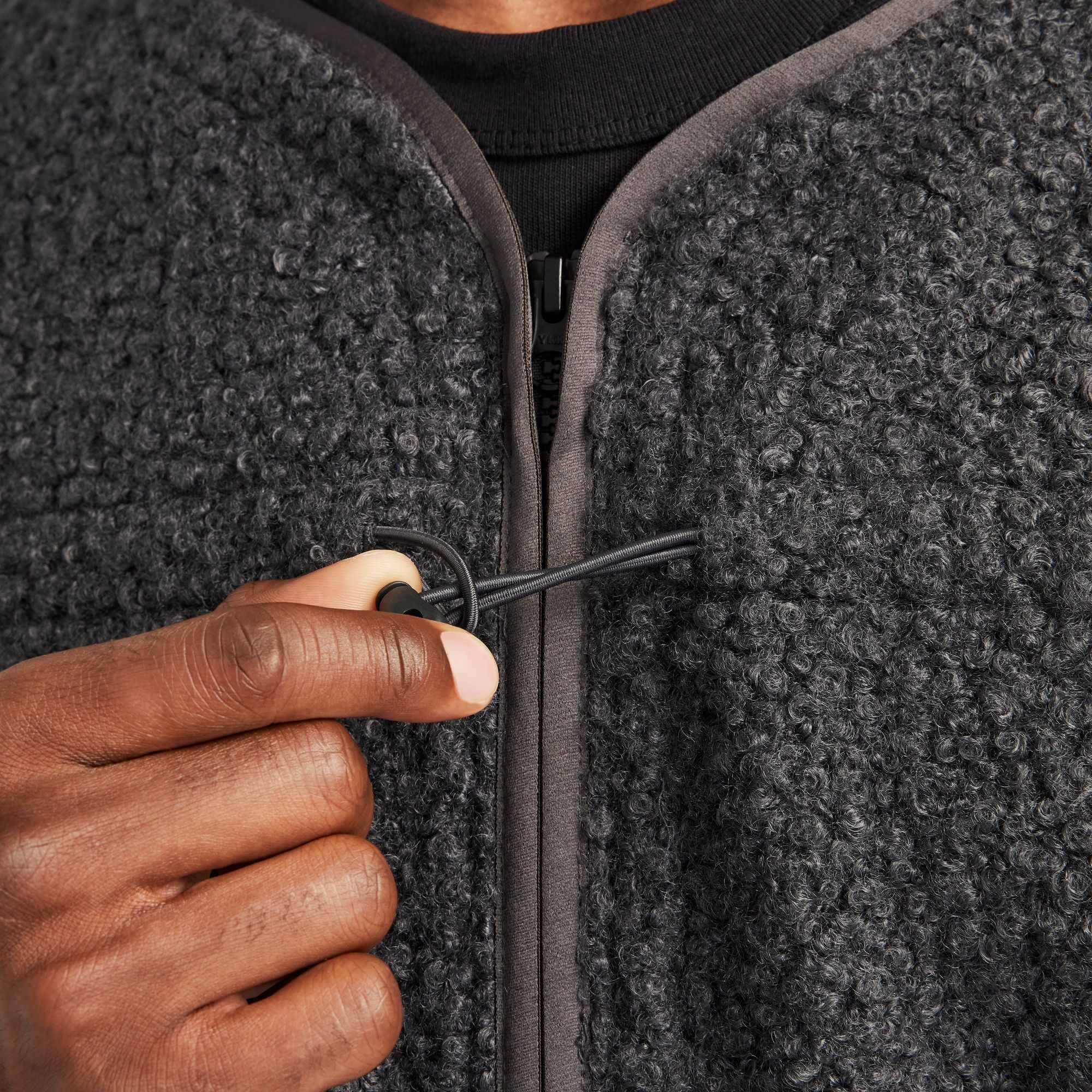 Nike Mens High Pile Fleece Jacket - Image 4