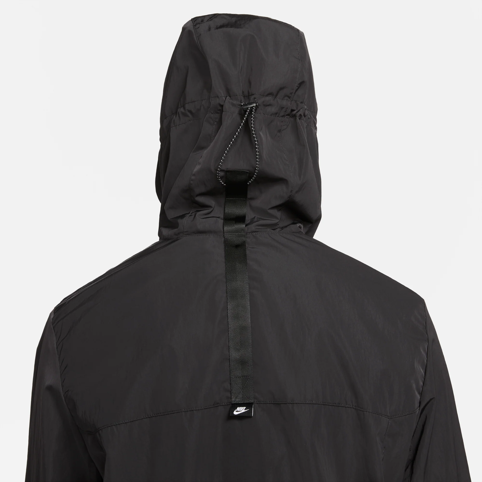 Nike Mens Sportswear Black Anorak Hoodie - Image 5