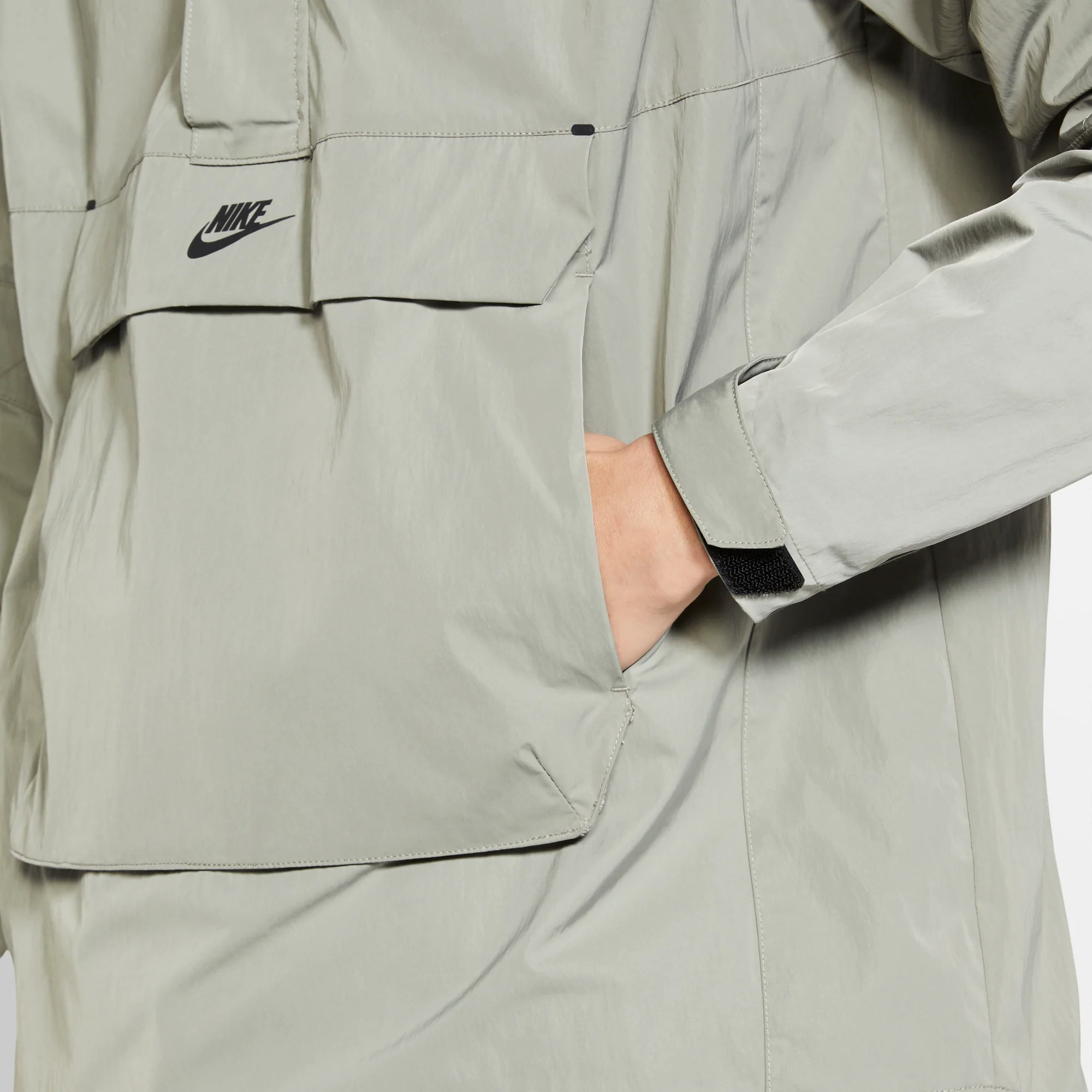 Nike Mens Hooded Anorak Jacket - Image 3