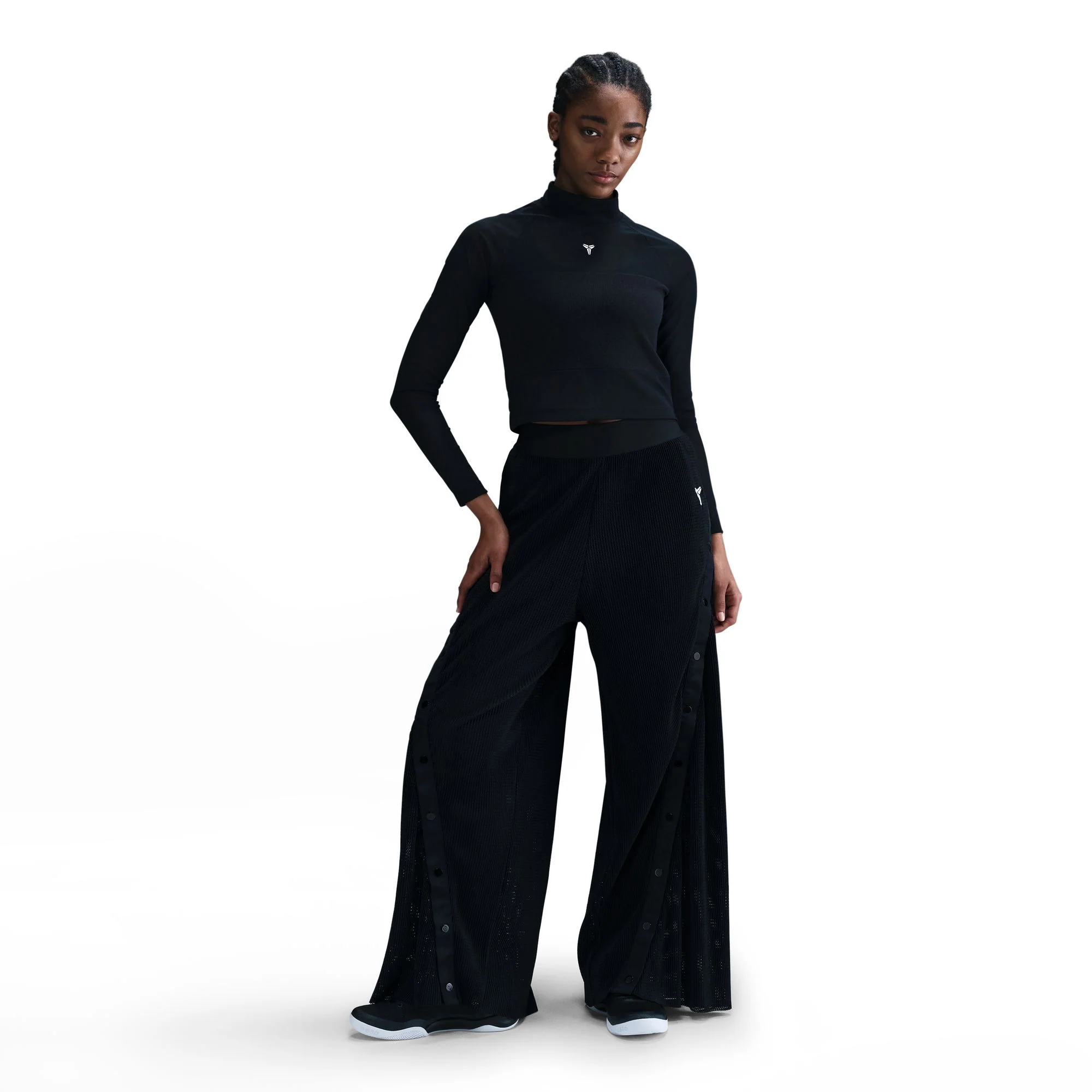 Nike Womens Kobe Pleated Tear-Away Pants - Image 2