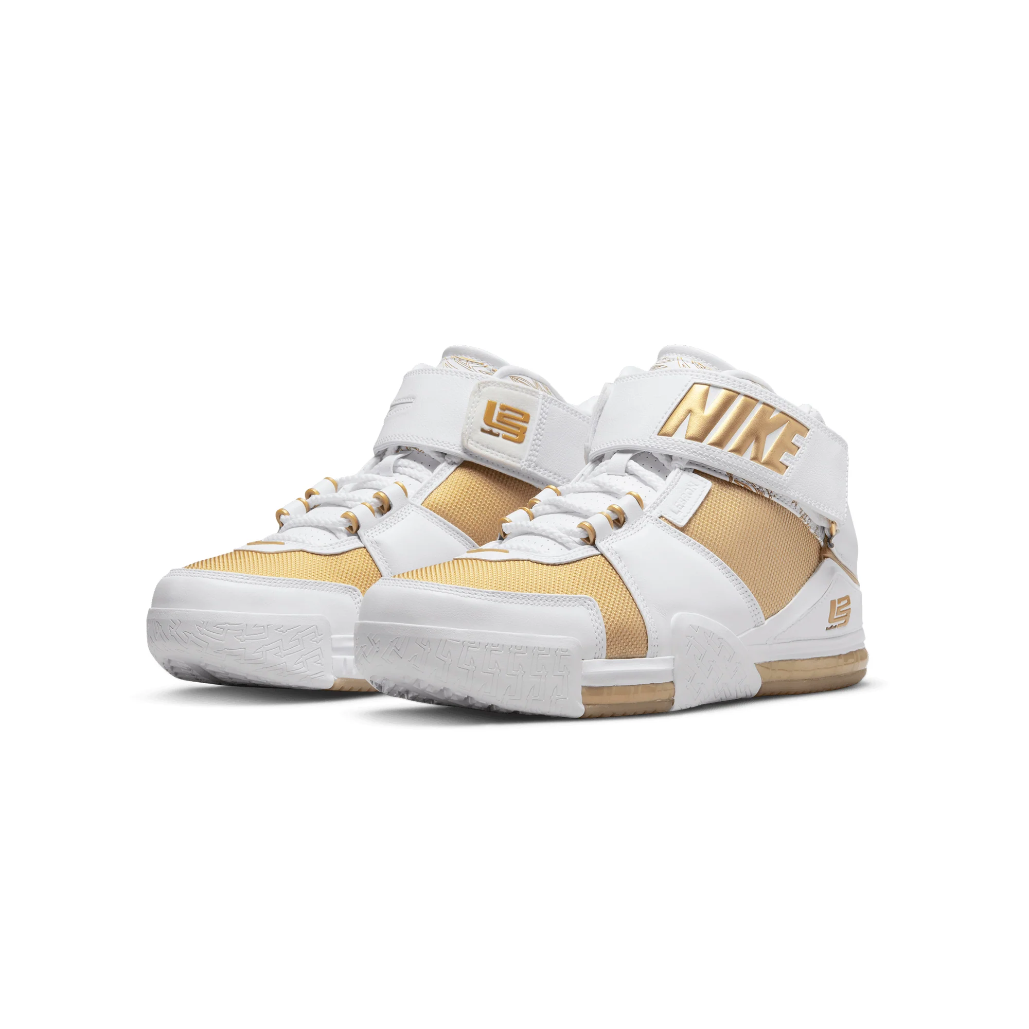 Nike Mens Lebron 2 'Maccabi' Shoes - Image 2