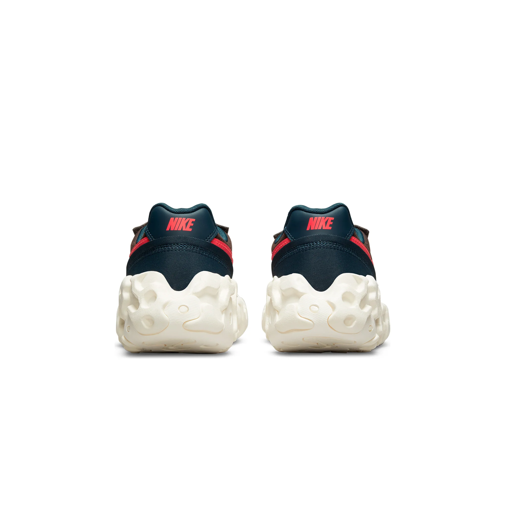 Nike Mens Overbreak Shoes 'Navy/Bright Crimson' - Image 3