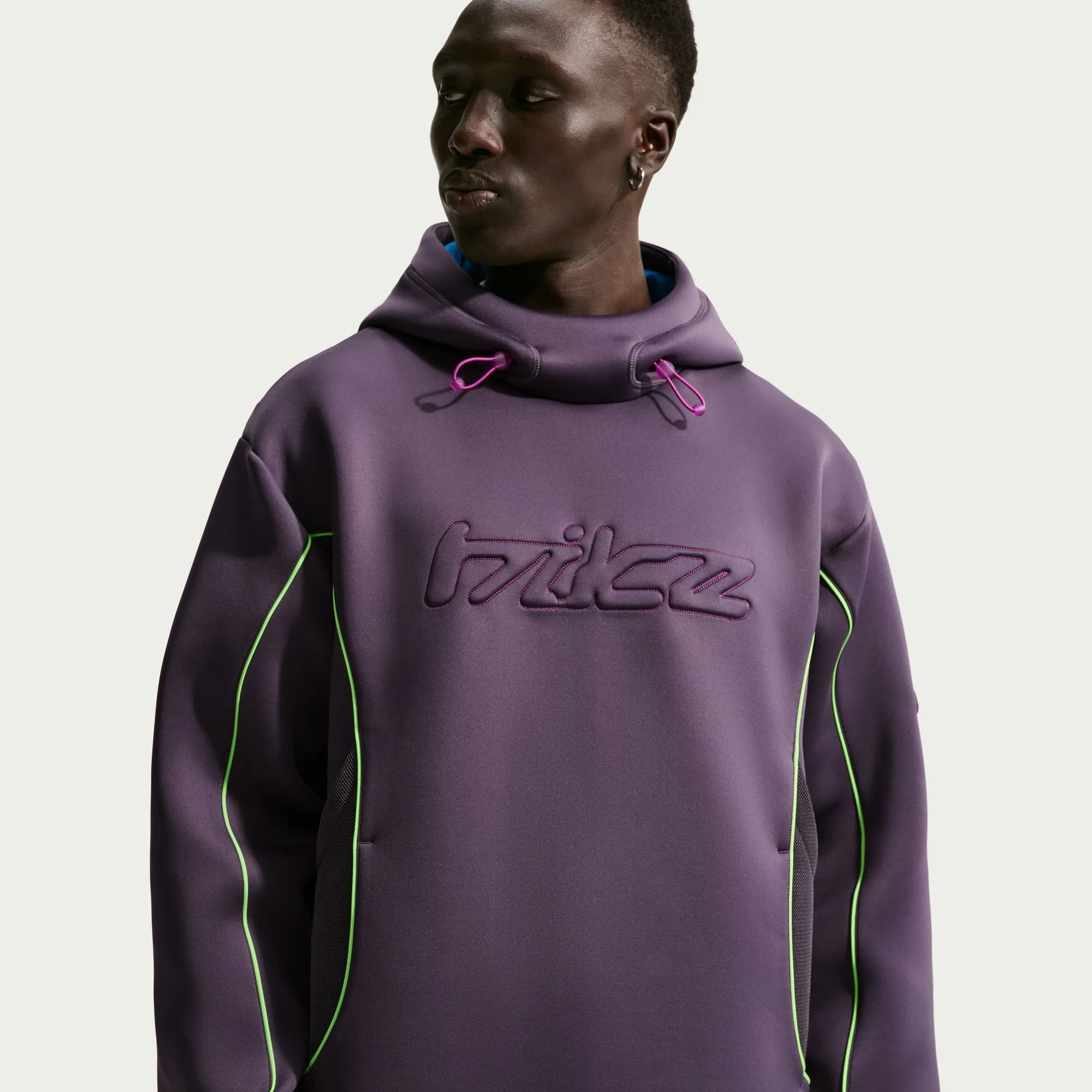 Nike Mens Project F.R.O.G. Bubble Mesh Pullover Hoodie - Image 4