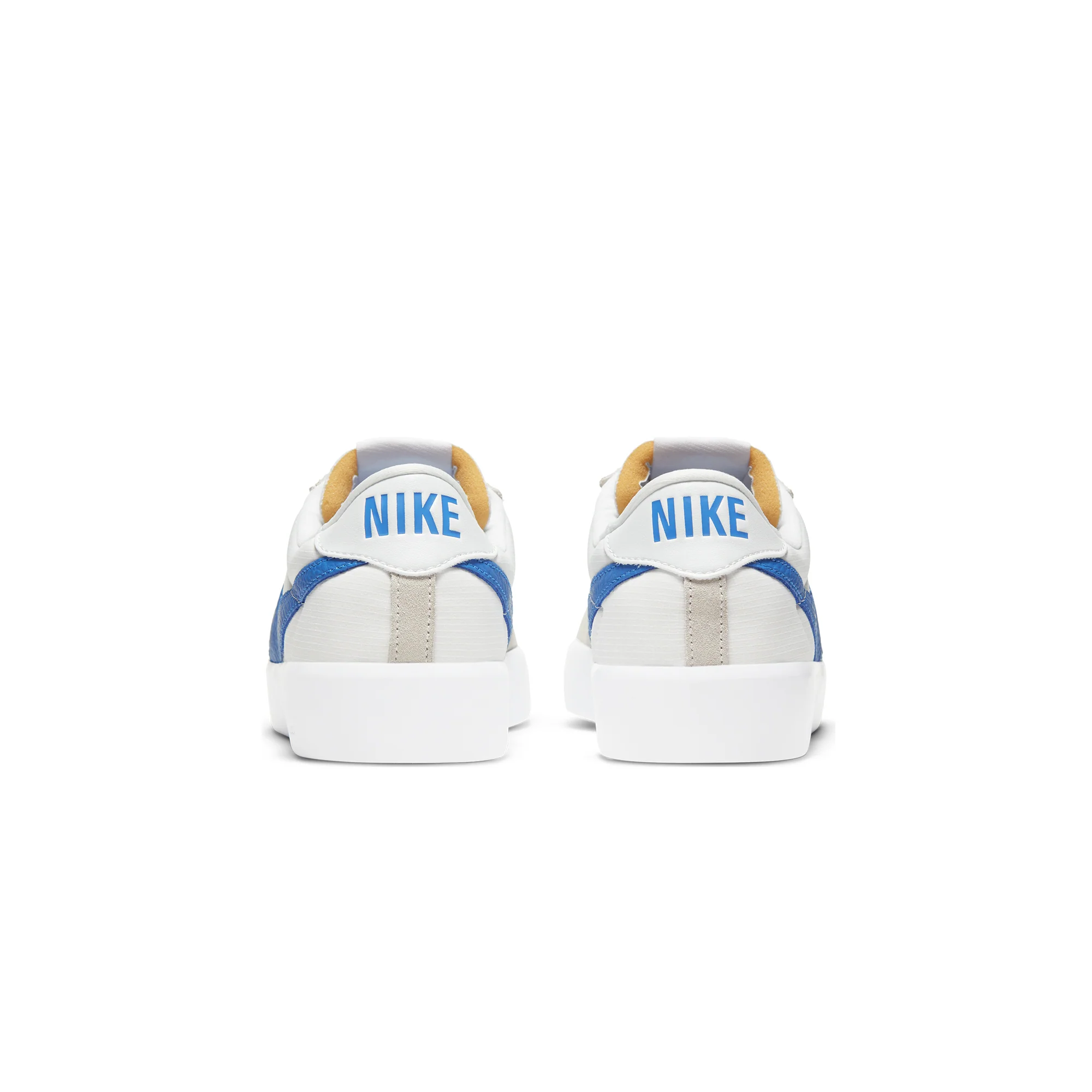 Nike Mens SB Ruin React Shoes 'Summit White SIgnal Blue' - Image 3
