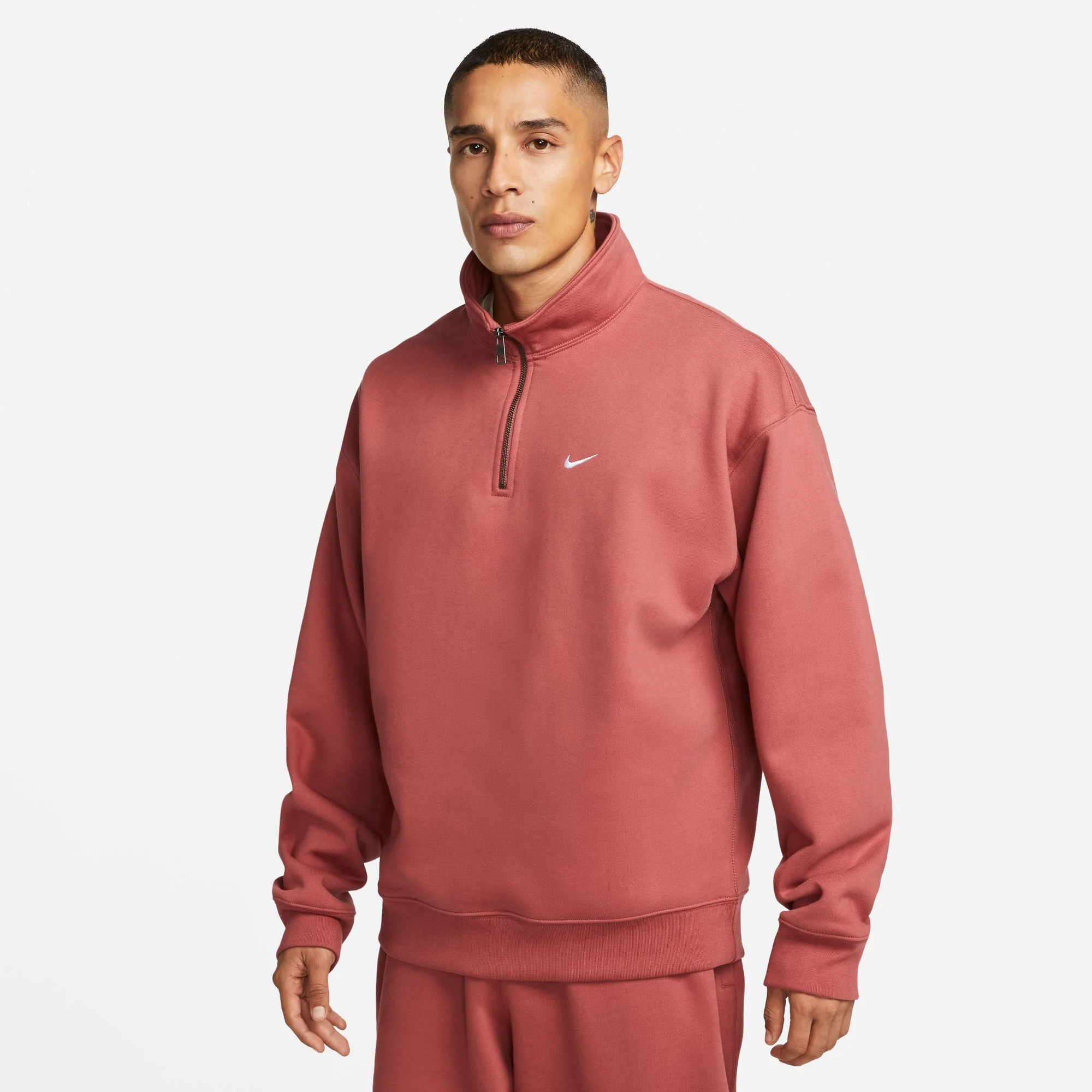 Nike Mens Solo Swoosh 1/4 Zip Top - Image 4