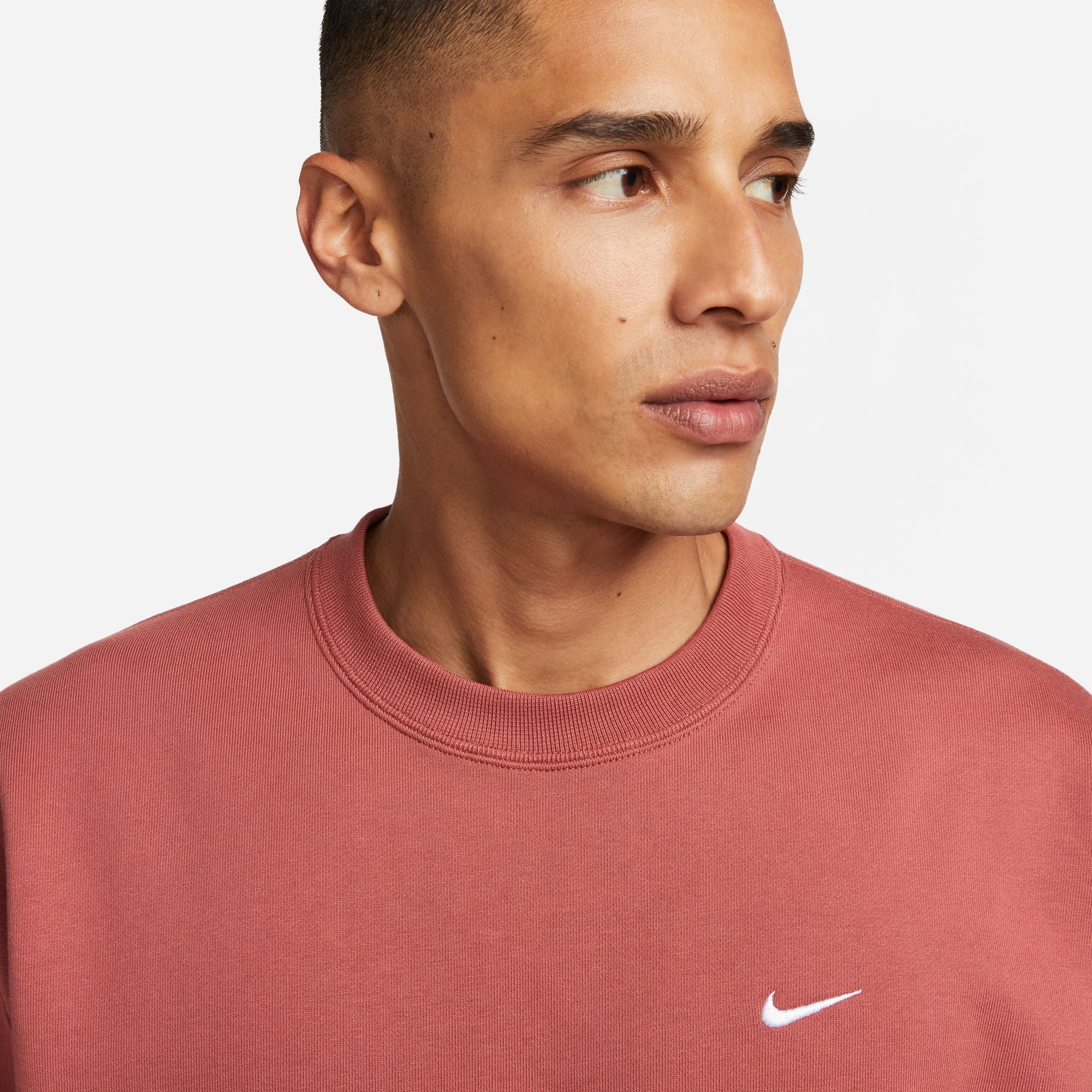 Nike Mens Solo Swoosh Fleece Crew - Image 4