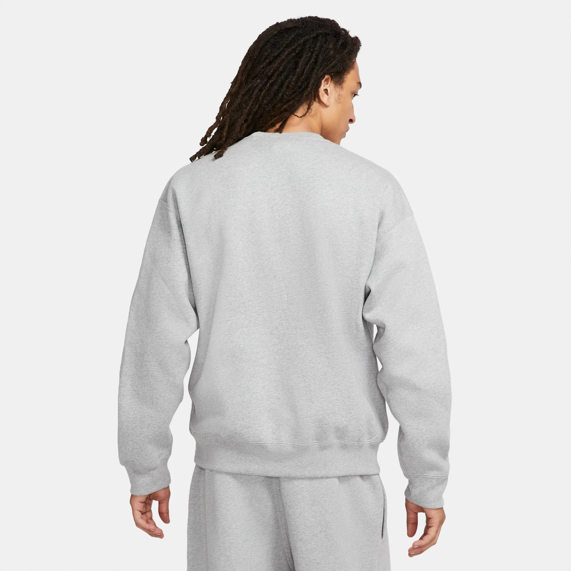 Nike Mens Solo Swoosh Fleece Crew - Image 3