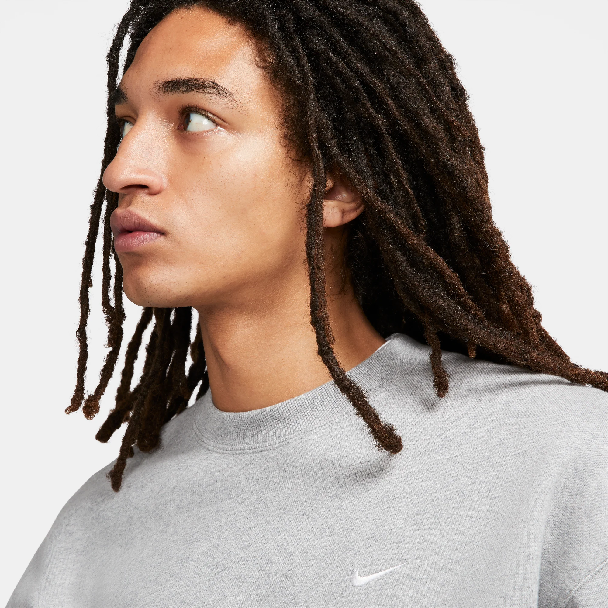 Nike Mens Solo Swoosh Fleece Crew - Image 4