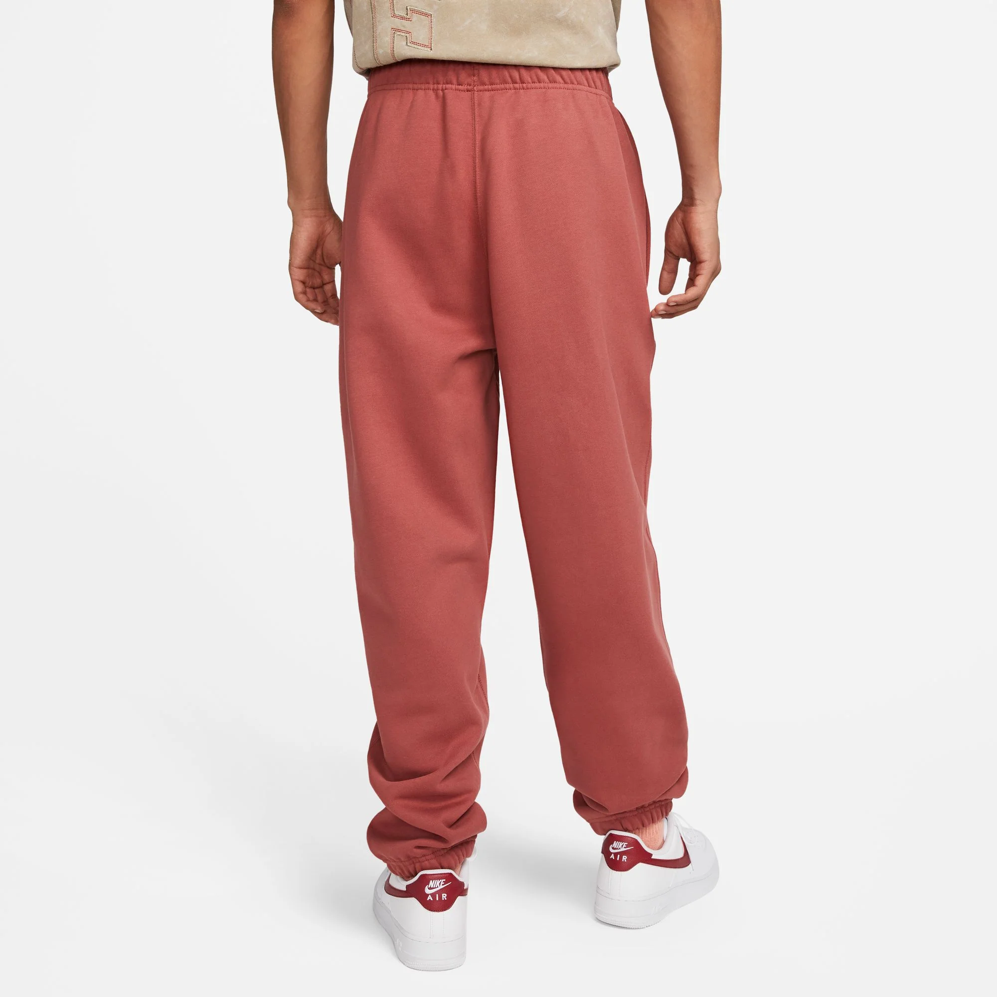 Nike Mens Solo Swoosh Fleece Pants - Image 3