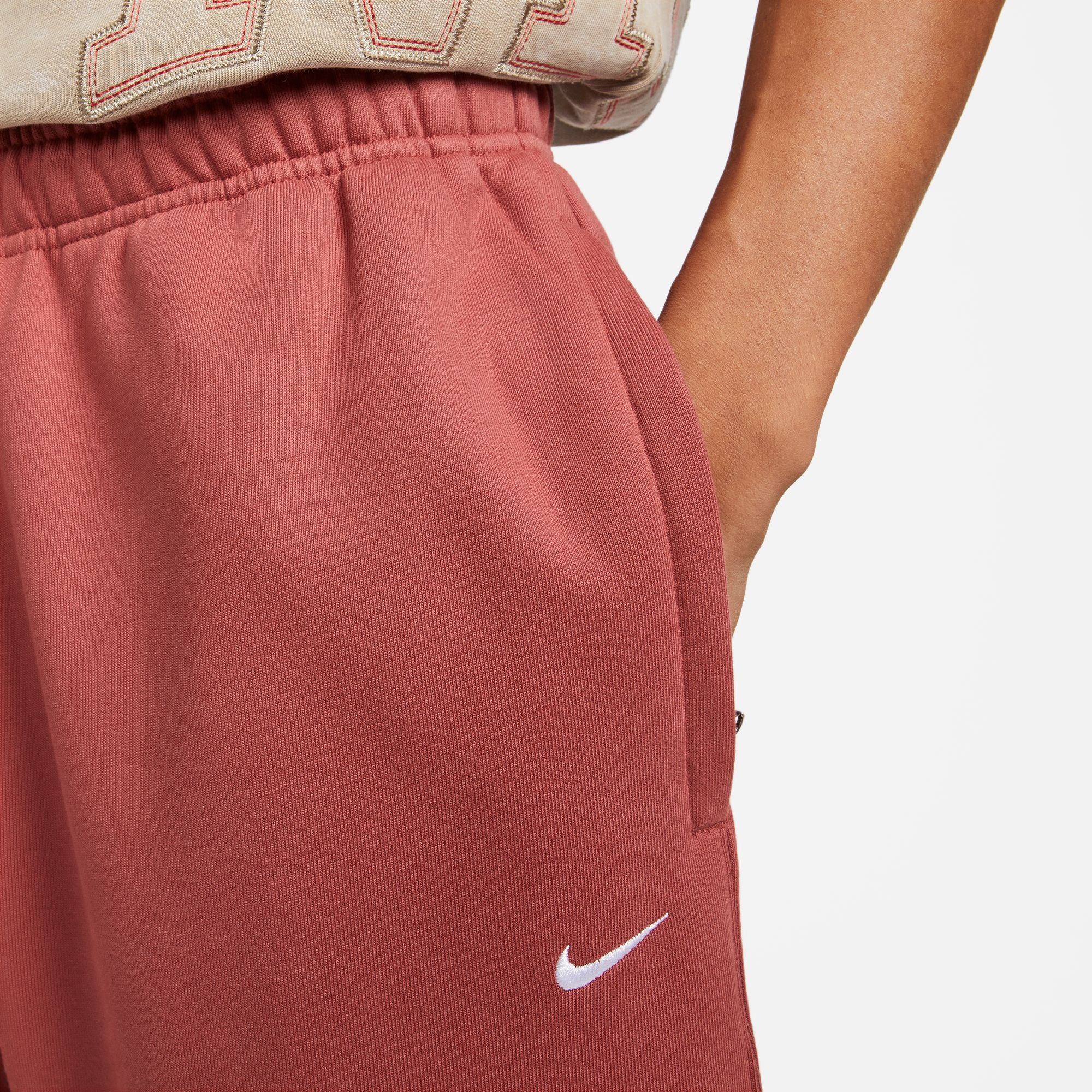 Nike Mens Solo Swoosh Fleece Pants - Image 4