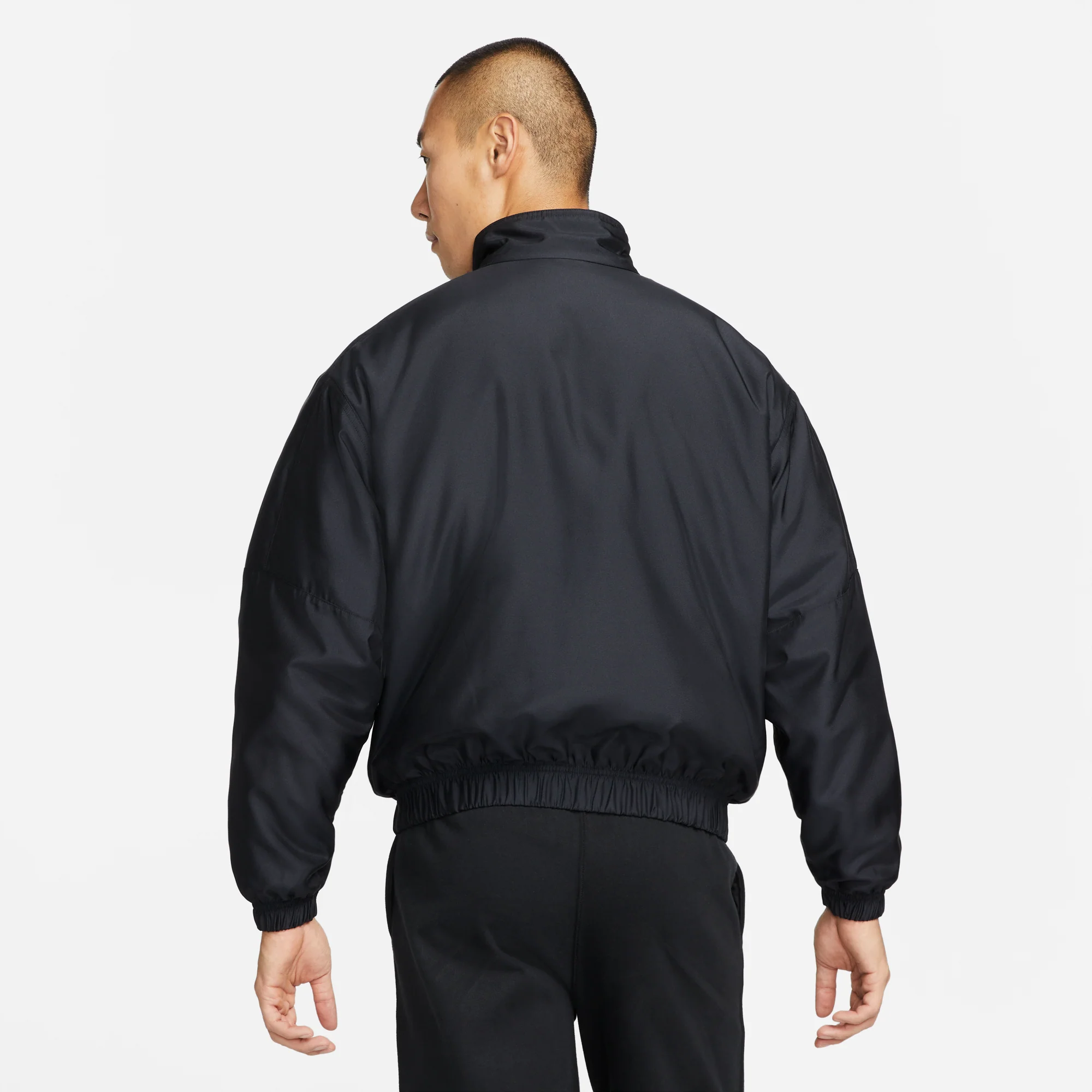 Nike Mens Solo Swoosh Jacket 'Black' - Image 3