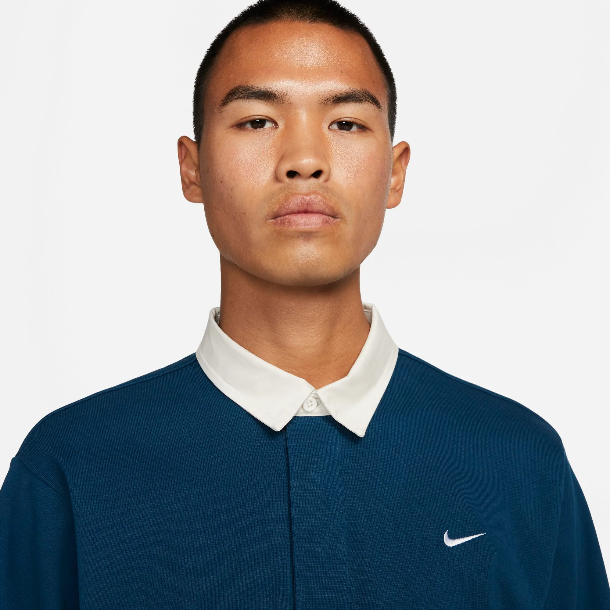 Nike Mens Solo Swoosh Rugby Top - Image 4