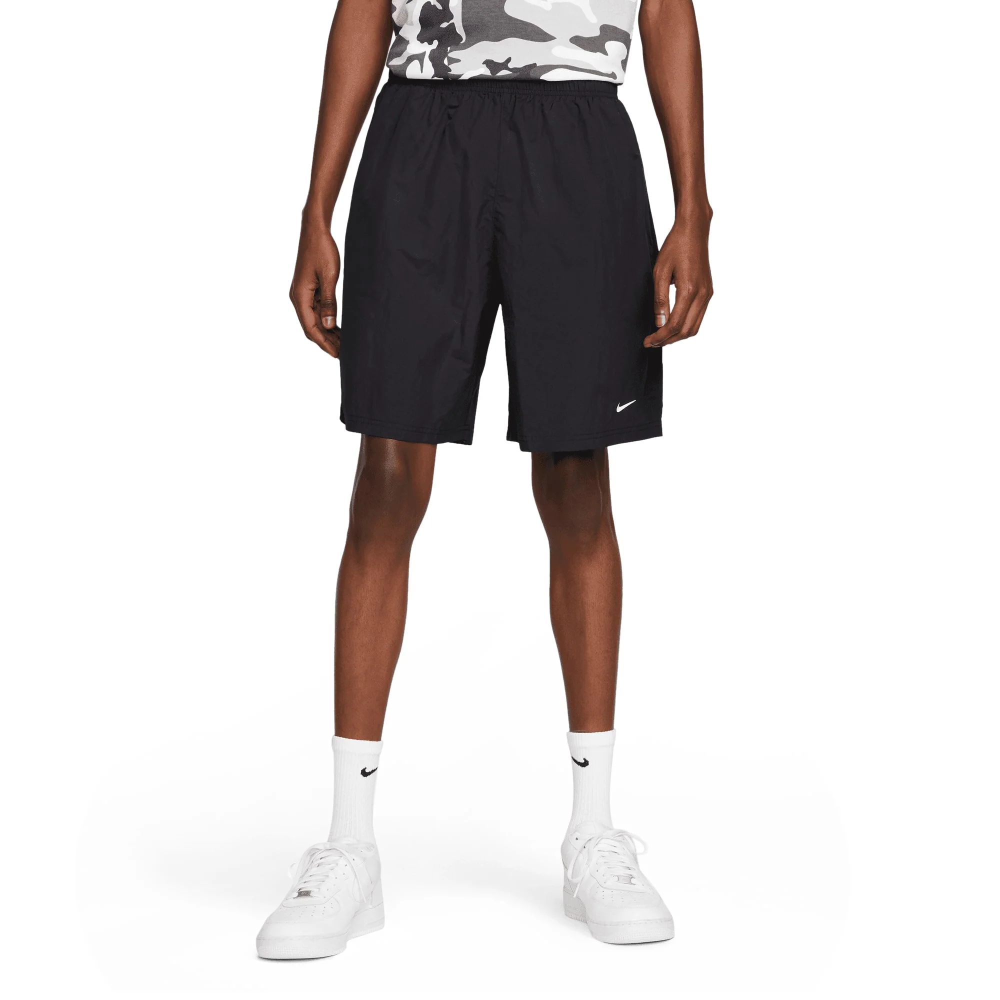 Nike Mens Solo Swoosh Shorts - Image 3