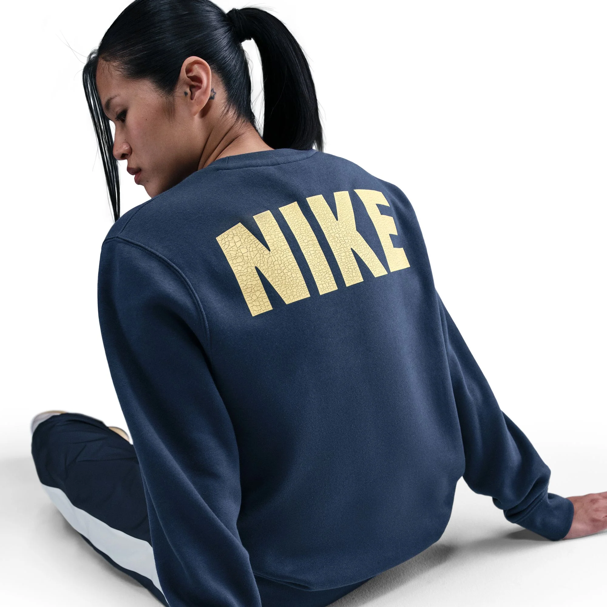 Nike x Stranger Things Mens Fleece Crewneck - Image 4