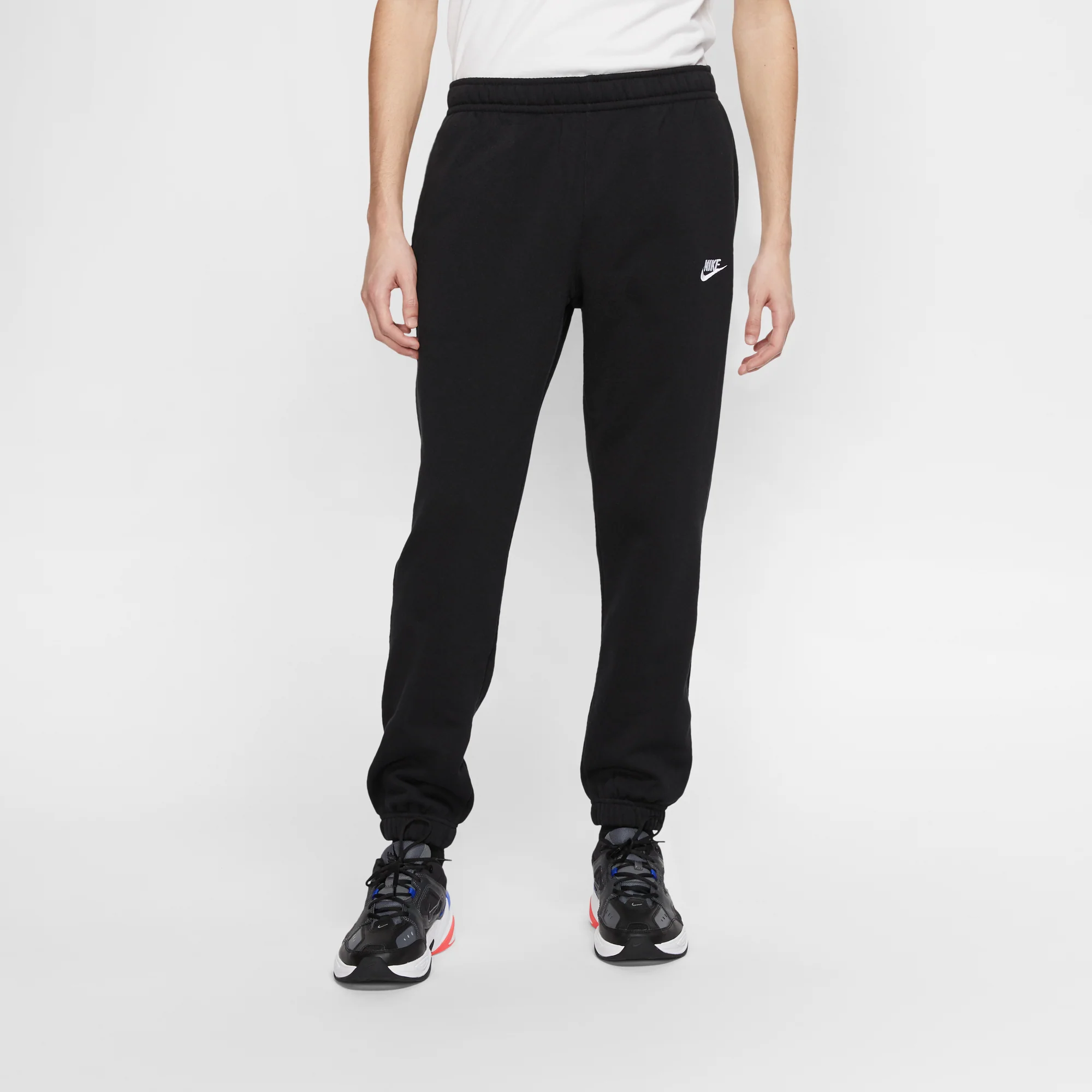 Nike Mens Sportswear Club Fleece Pants Black - Image 2
