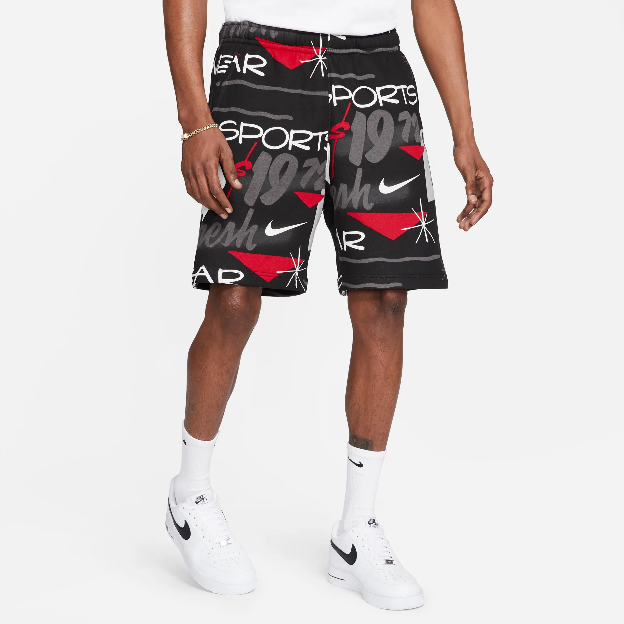Nike Mens Sportswear Club Fleece Shorts - Image 2