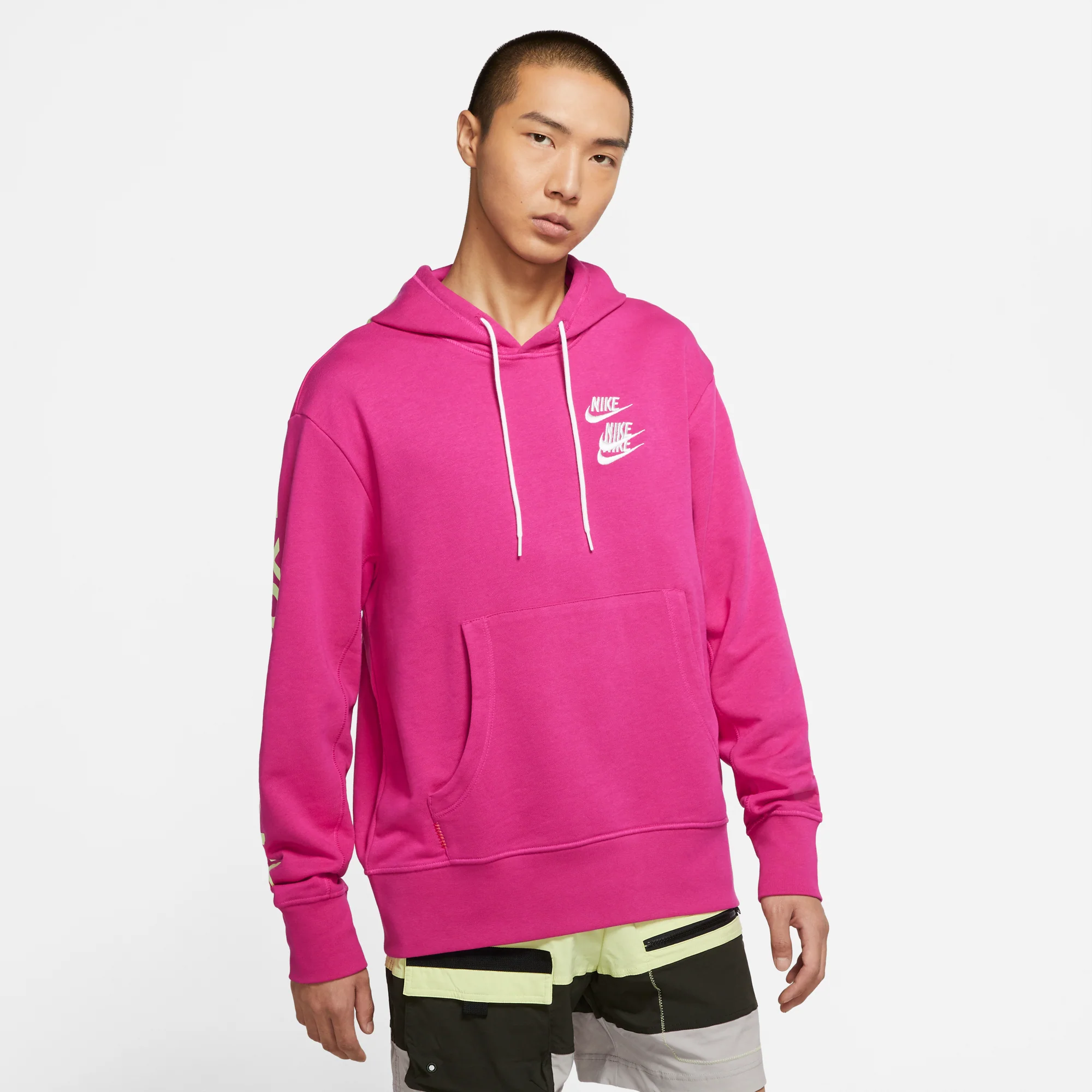 Nike Mens Sportswear Pullover French Terry Hoodie - Image 2