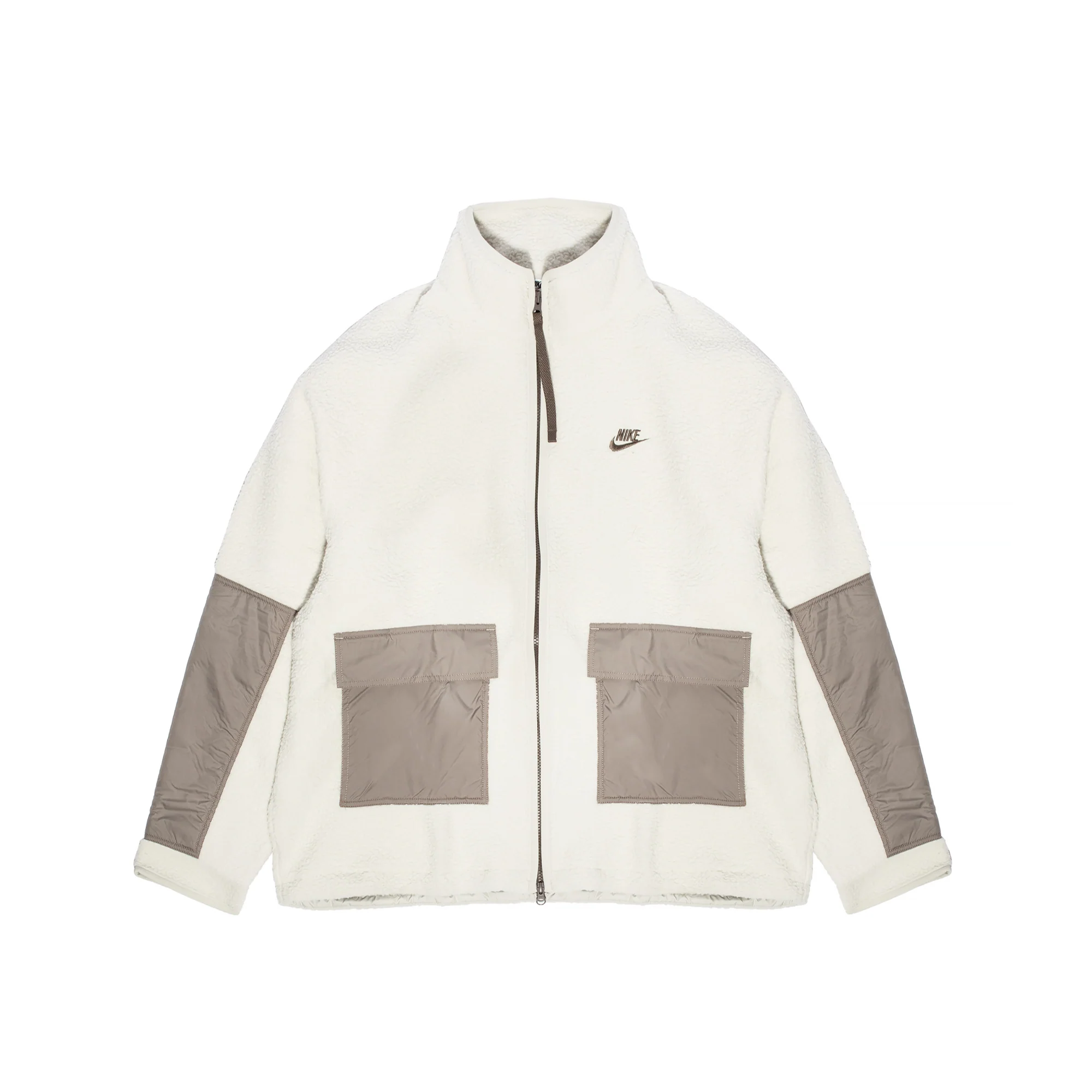 Nike Mens Sportswear Sport Essentials Jacket 'Light Bone'