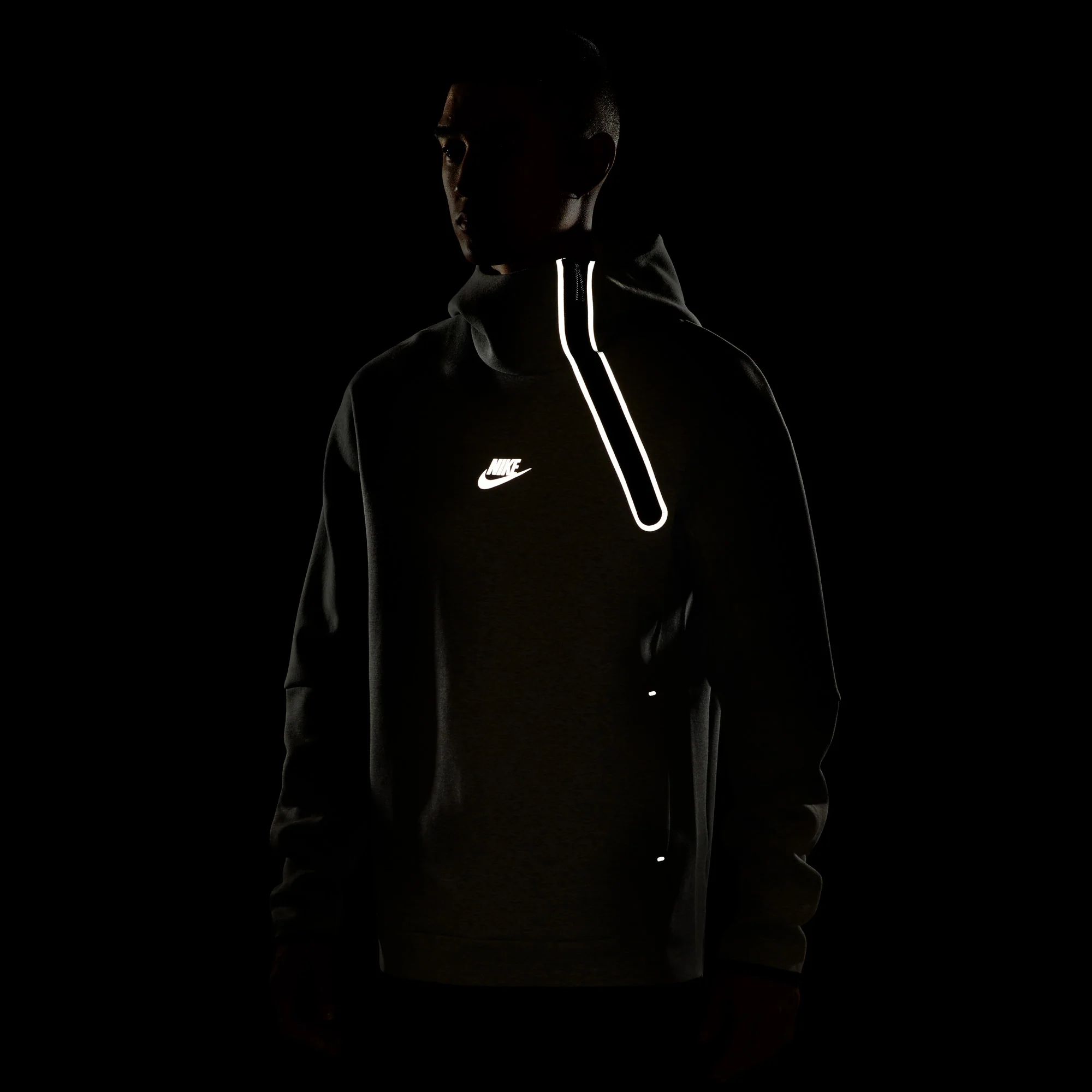 Nike Men Sportswear Tech Fleece Pullover Hoodie - Image 5