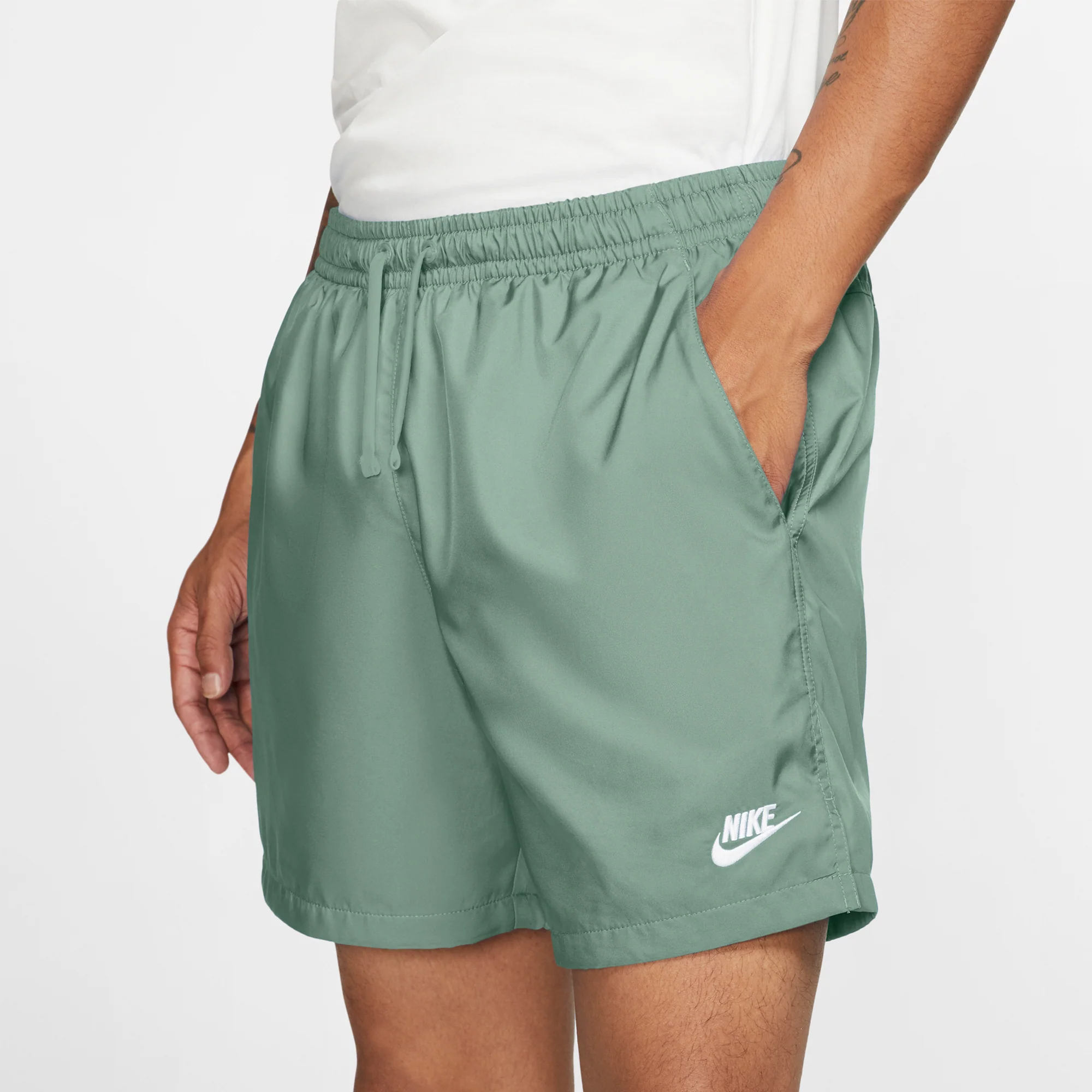 Nike Mens Sportswear Woven Shorts ' Steam' - Image 2