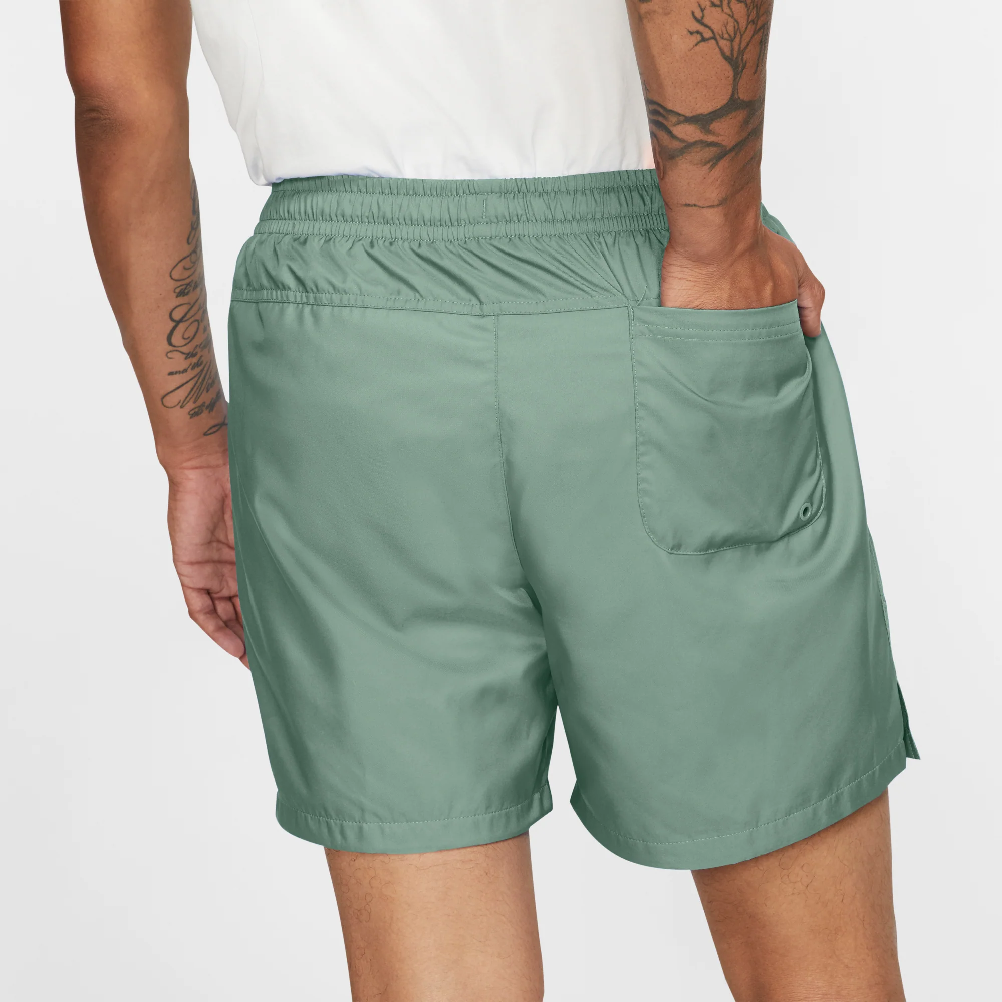 Nike Mens Sportswear Woven Shorts ' Steam' - Image 3