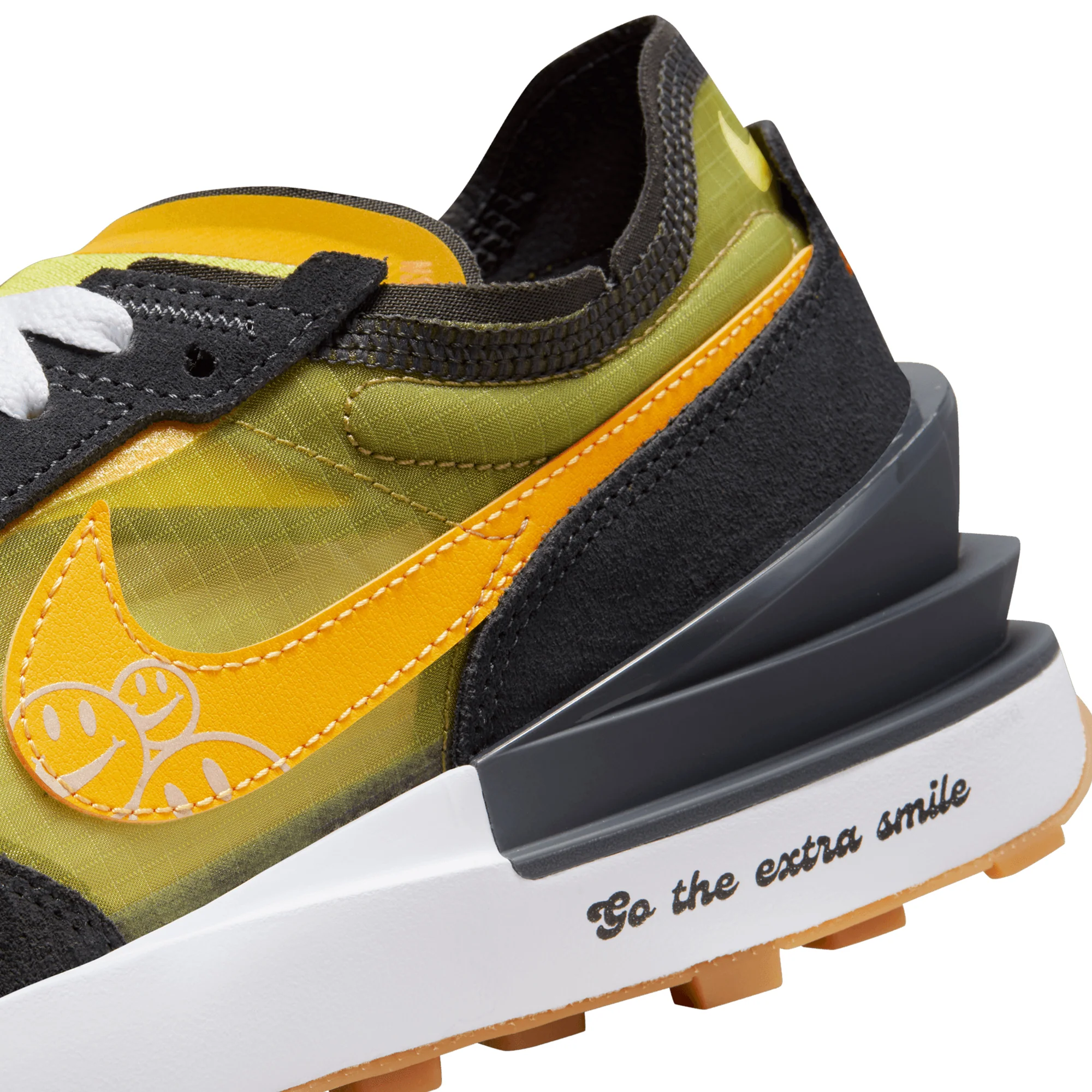 Nike Mens Waffle One SE Shoes 'Yellow Strike/Pollen' - Image 4