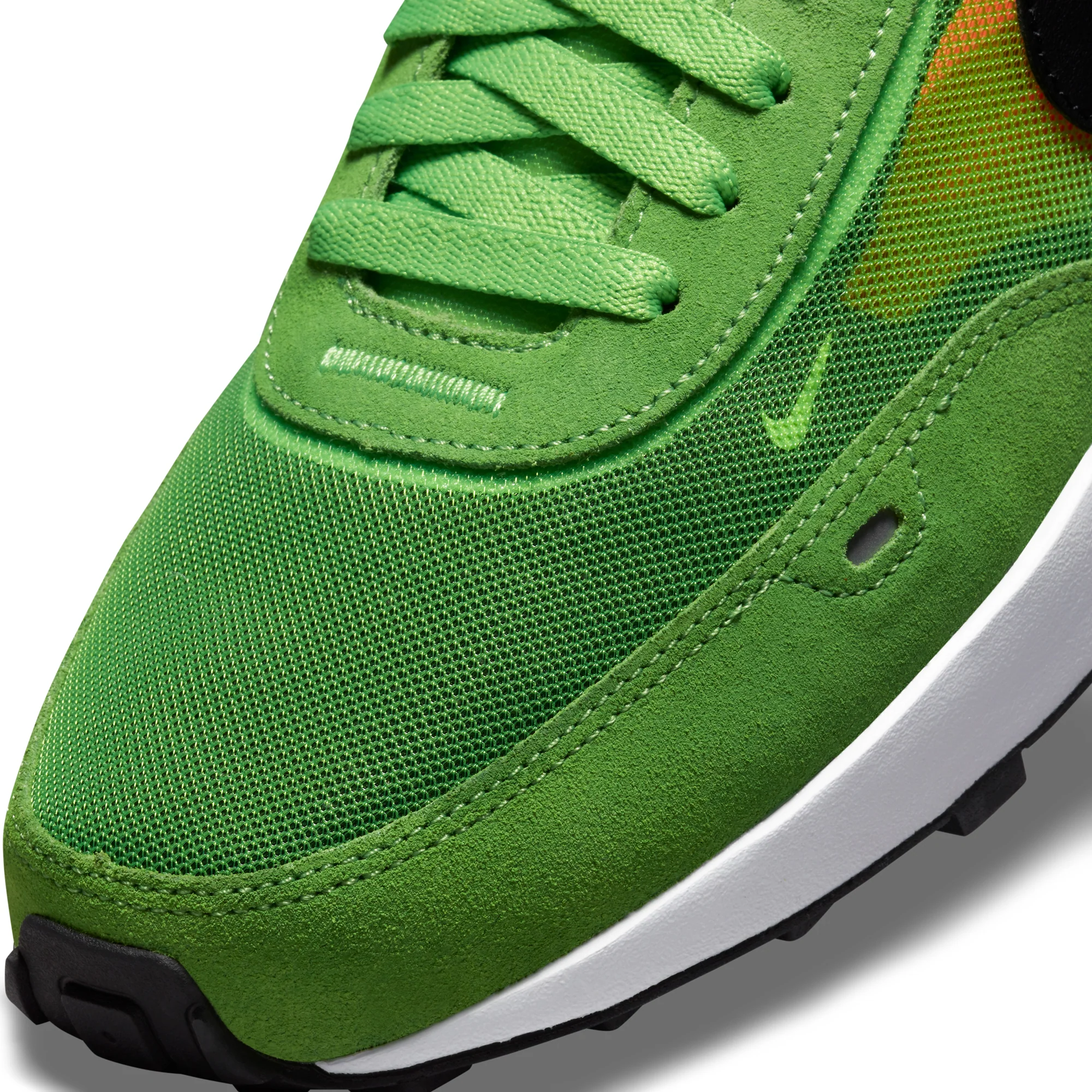 Nike Mens Waffle One Shoes 'Electric Green' - Image 4