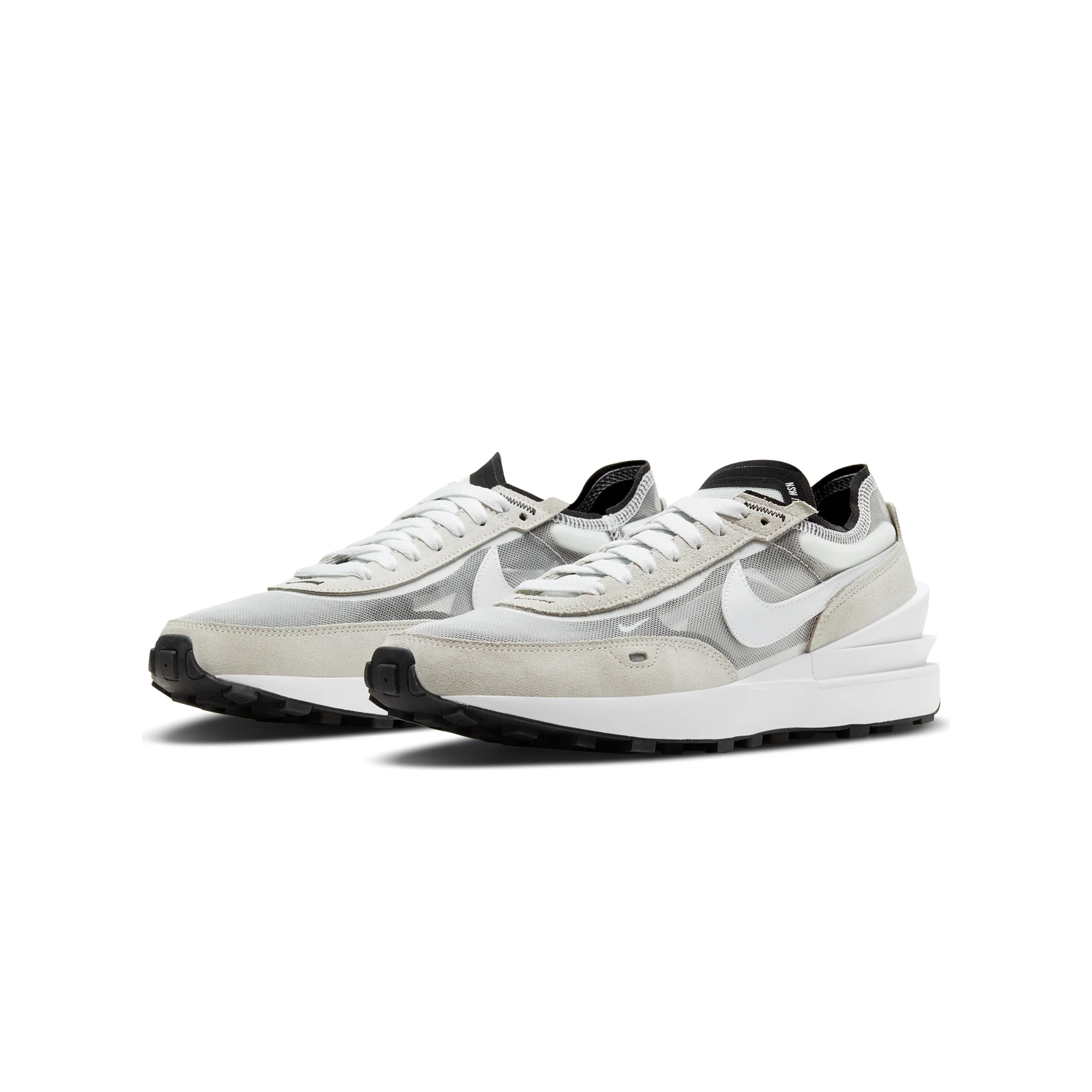Nike Mens Waffle One Shoes 'Summit White' - Image 2