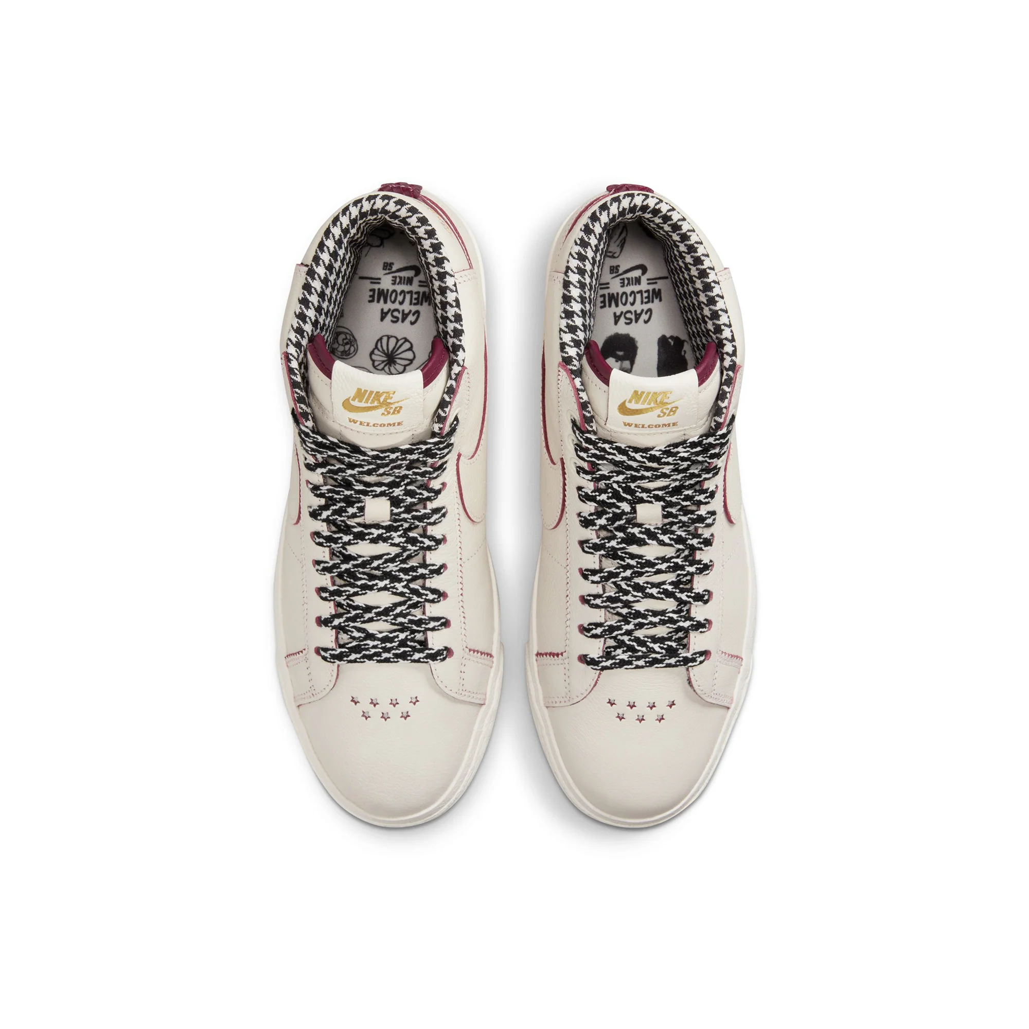 Nike SB Mens Zoom Blazer Mid Shoes - Image 4