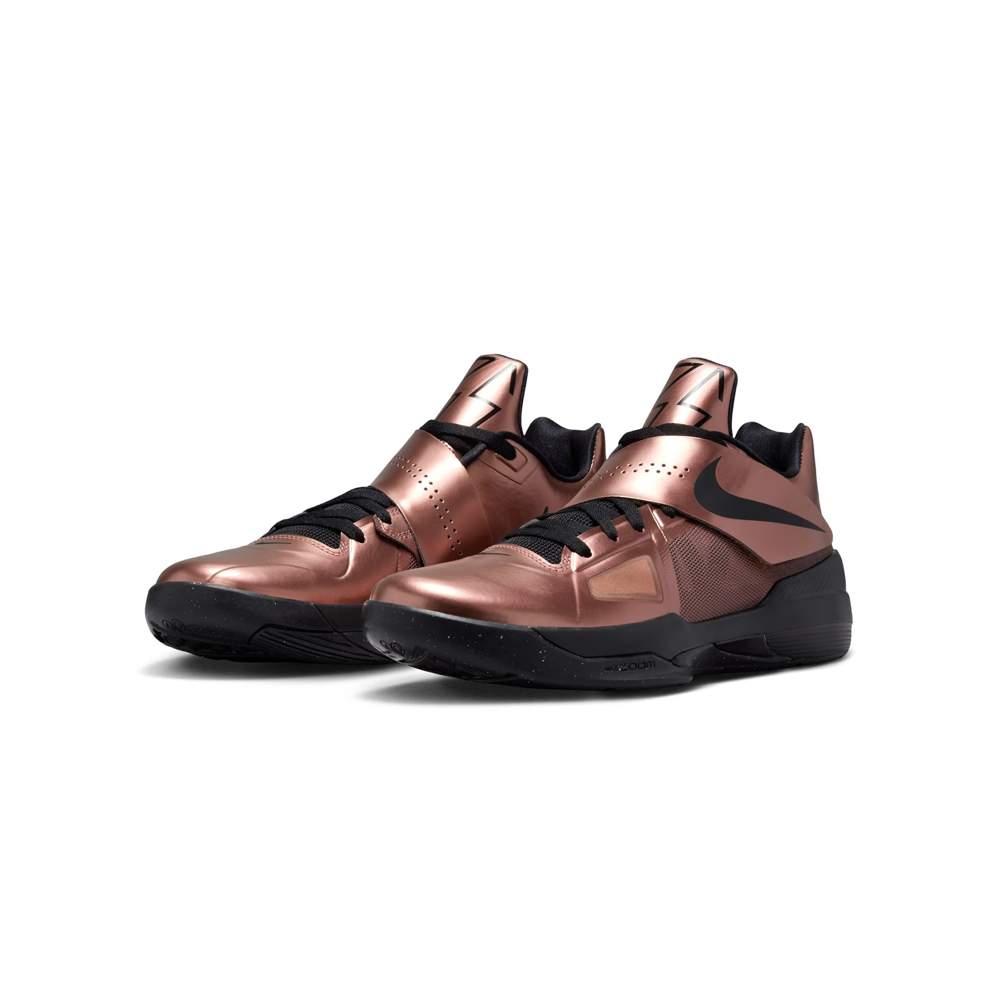 Nike Mens Zoom KD 4 "Metallic Copper" Shoes - Image 2
