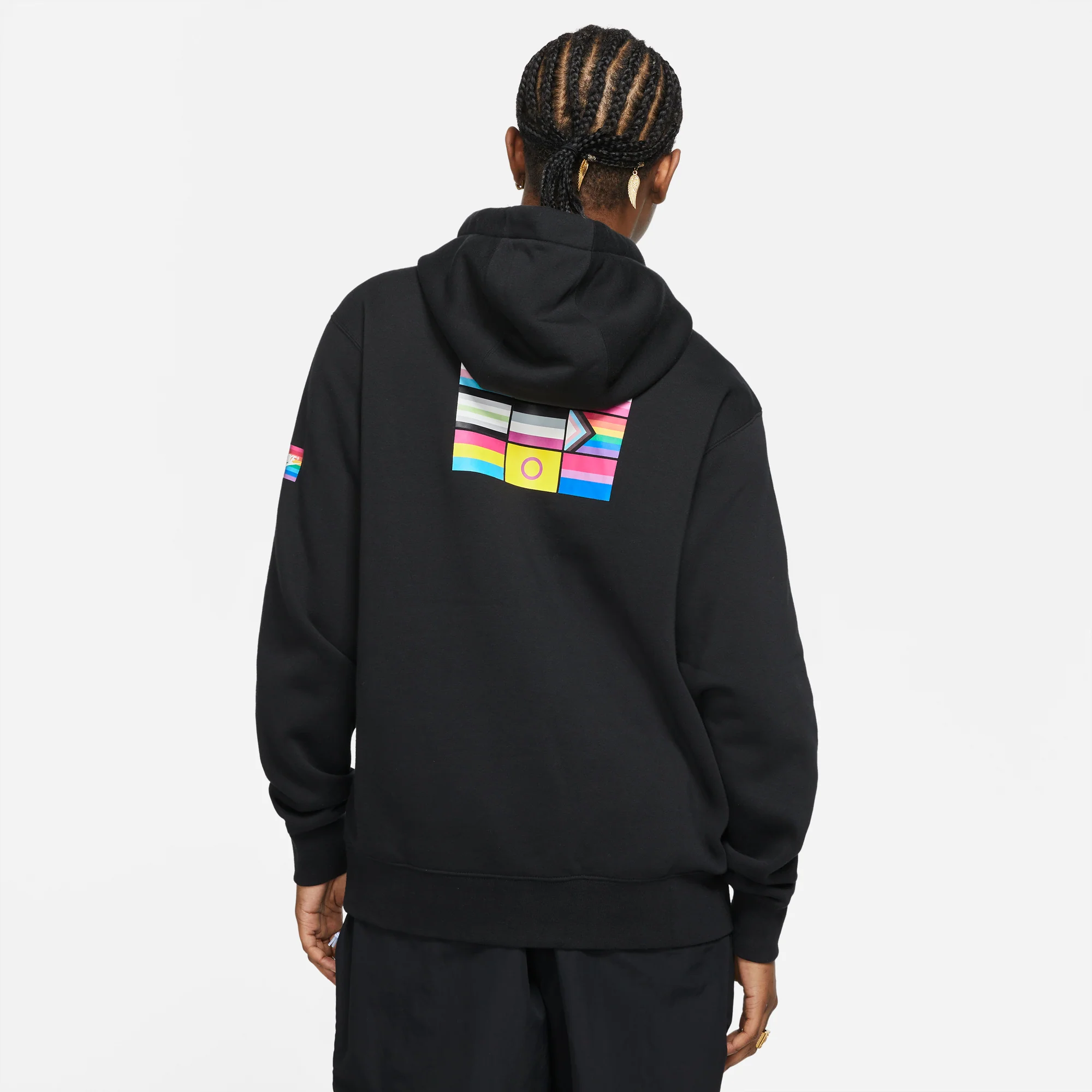 Nike Mens Sportswear Betrue Hoodie 'Black' - Image 3