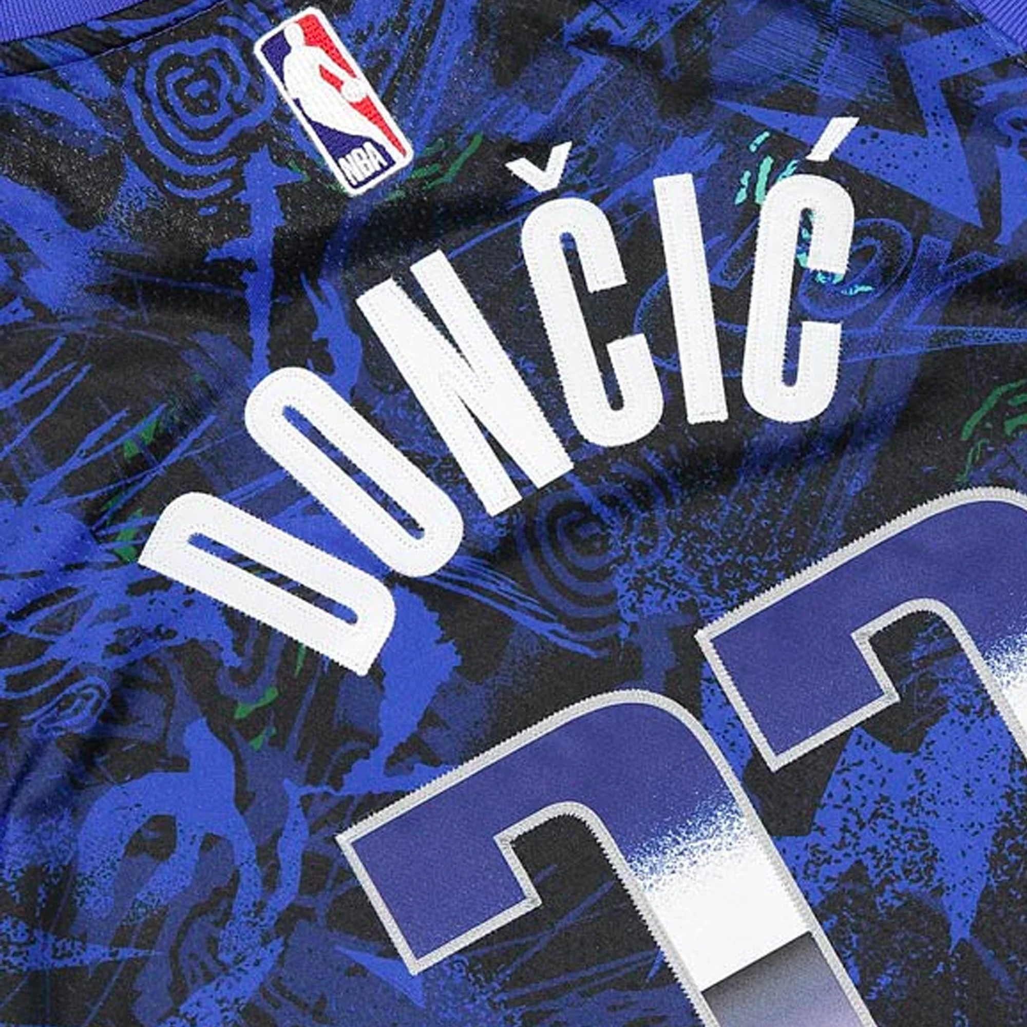 Nike Mens Luka Doncic Select Series Jersey Hyper Royal - Image 2
