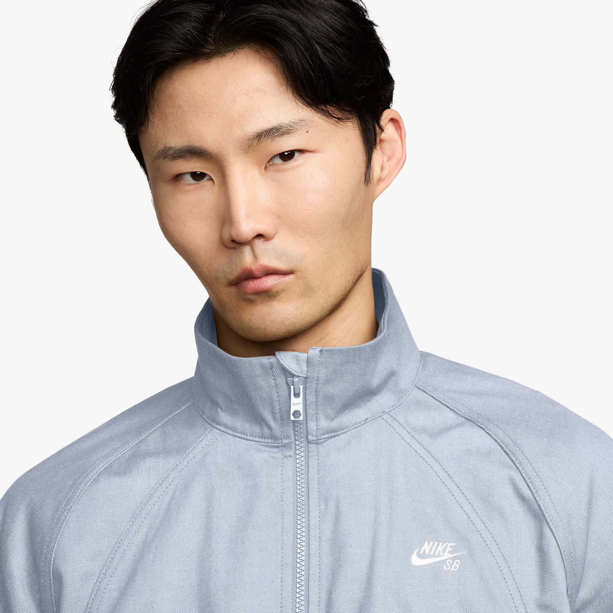 Nike SB Mens Denim Full-Zip Track Jacket - Image 2