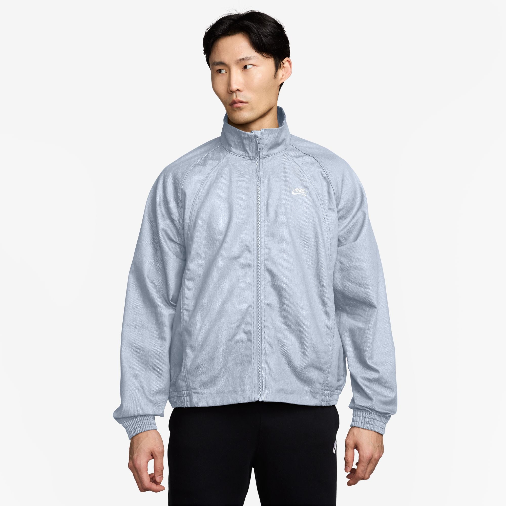 Nike SB Mens Denim Full-Zip Track Jacket - Image 4
