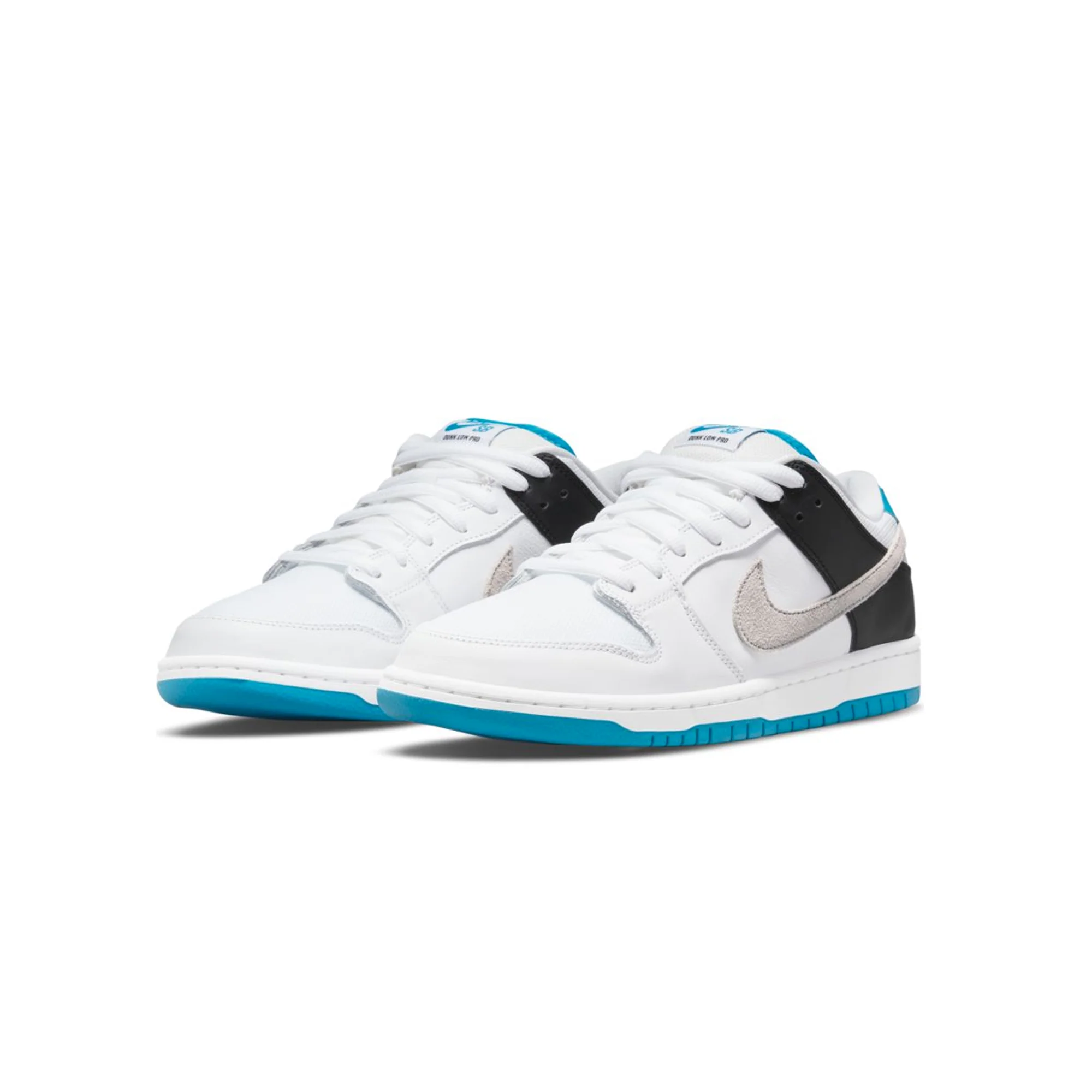 Nike SB Mens Dunk Low Pro Laser Blue Shoes - Image 2