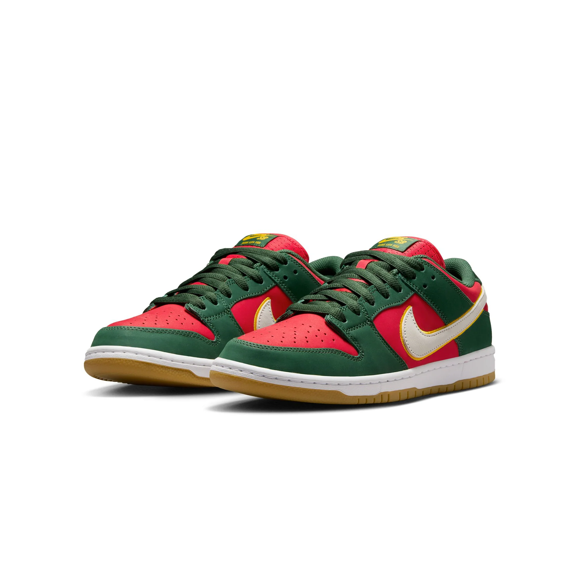 Nike SB Mens Dunk Low Pro Premium "Seattle Supersonics" Shoes - Image 2