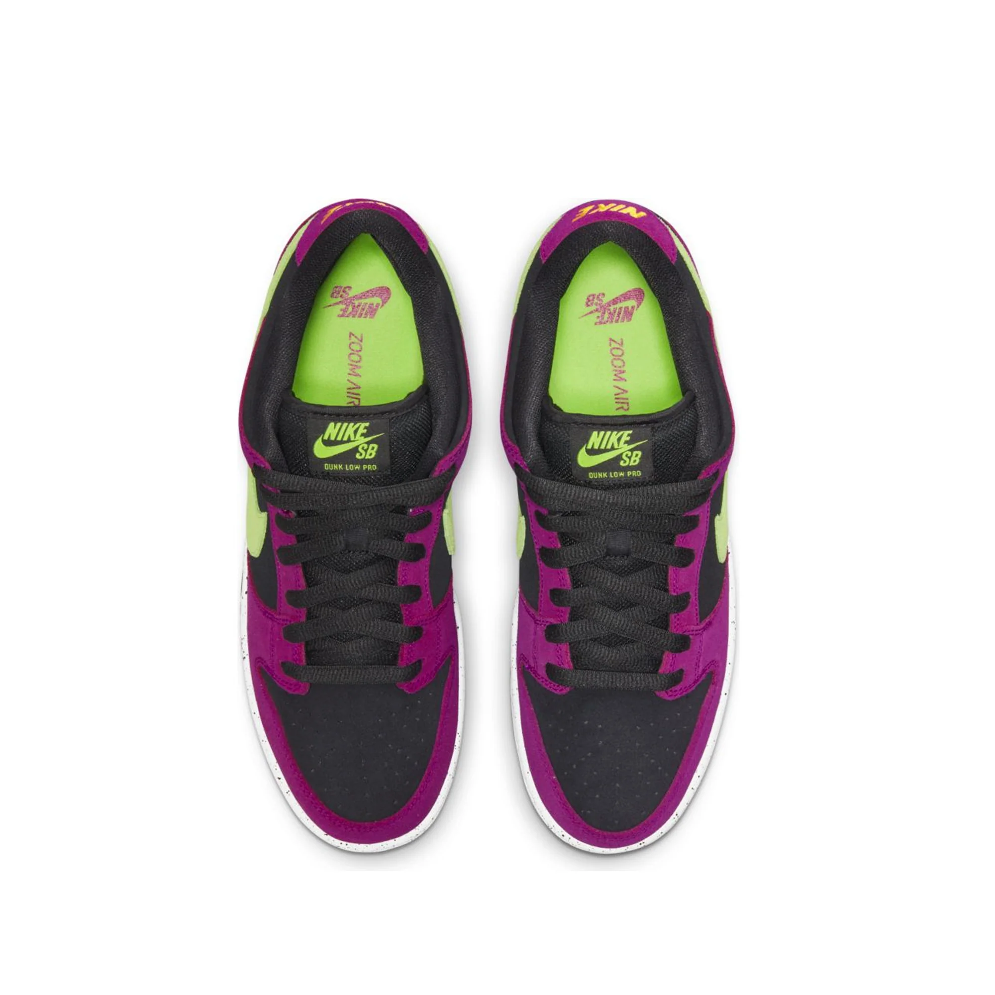 Nike SB Mens Dunk Low Pro Red Plum Shoes - Image 4