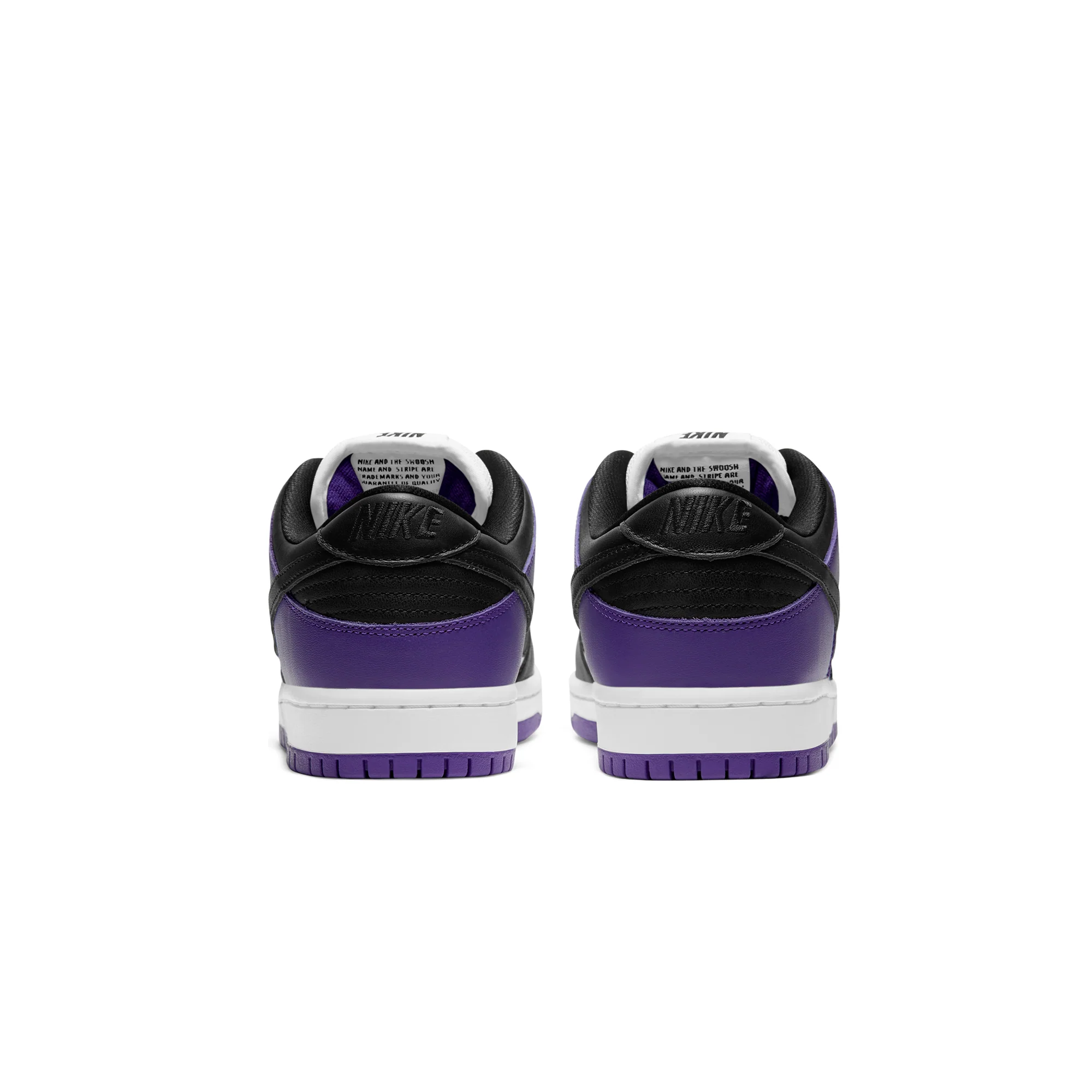 Nike SB Mens Dunk Low Pro Court Purple Shoes - Image 3
