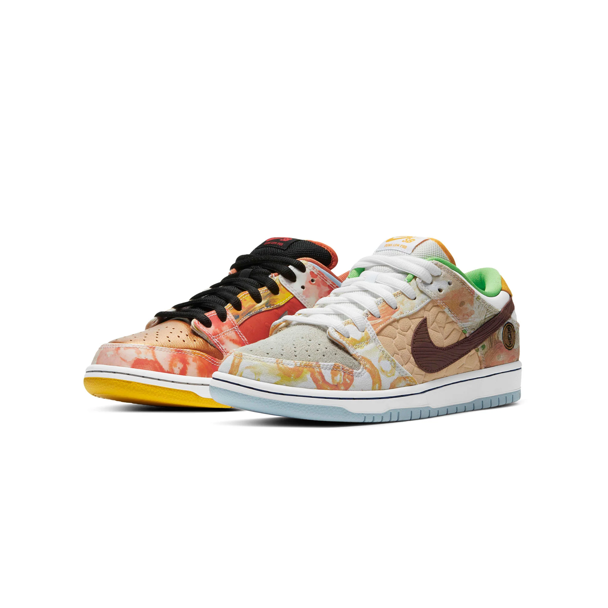 Nike SB Mens Dunk Low Pro 'Street Hawker' Shoes - Image 3