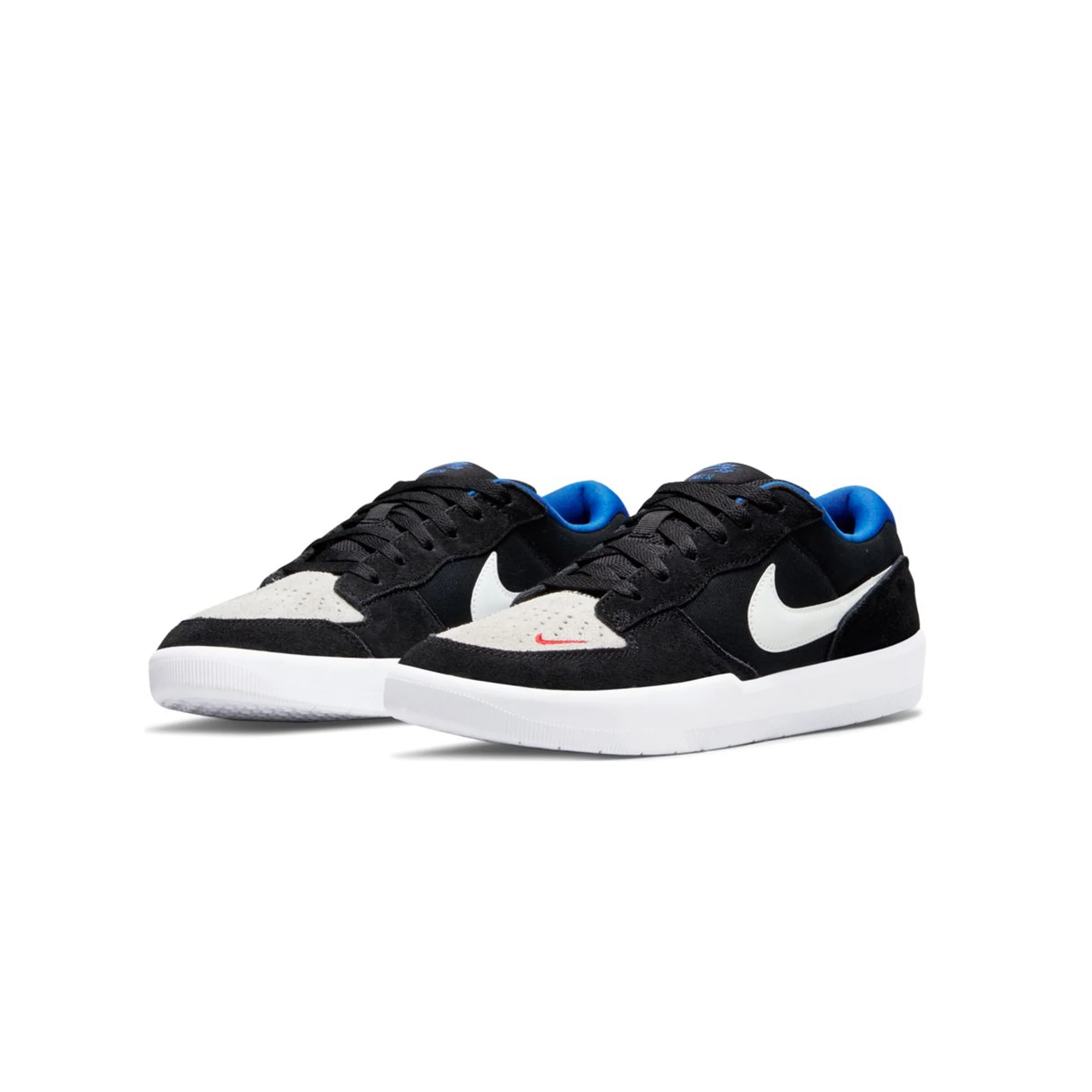 Nike SB Mens Force 58 Shoes 'Black/Photon Dust' - Image 2