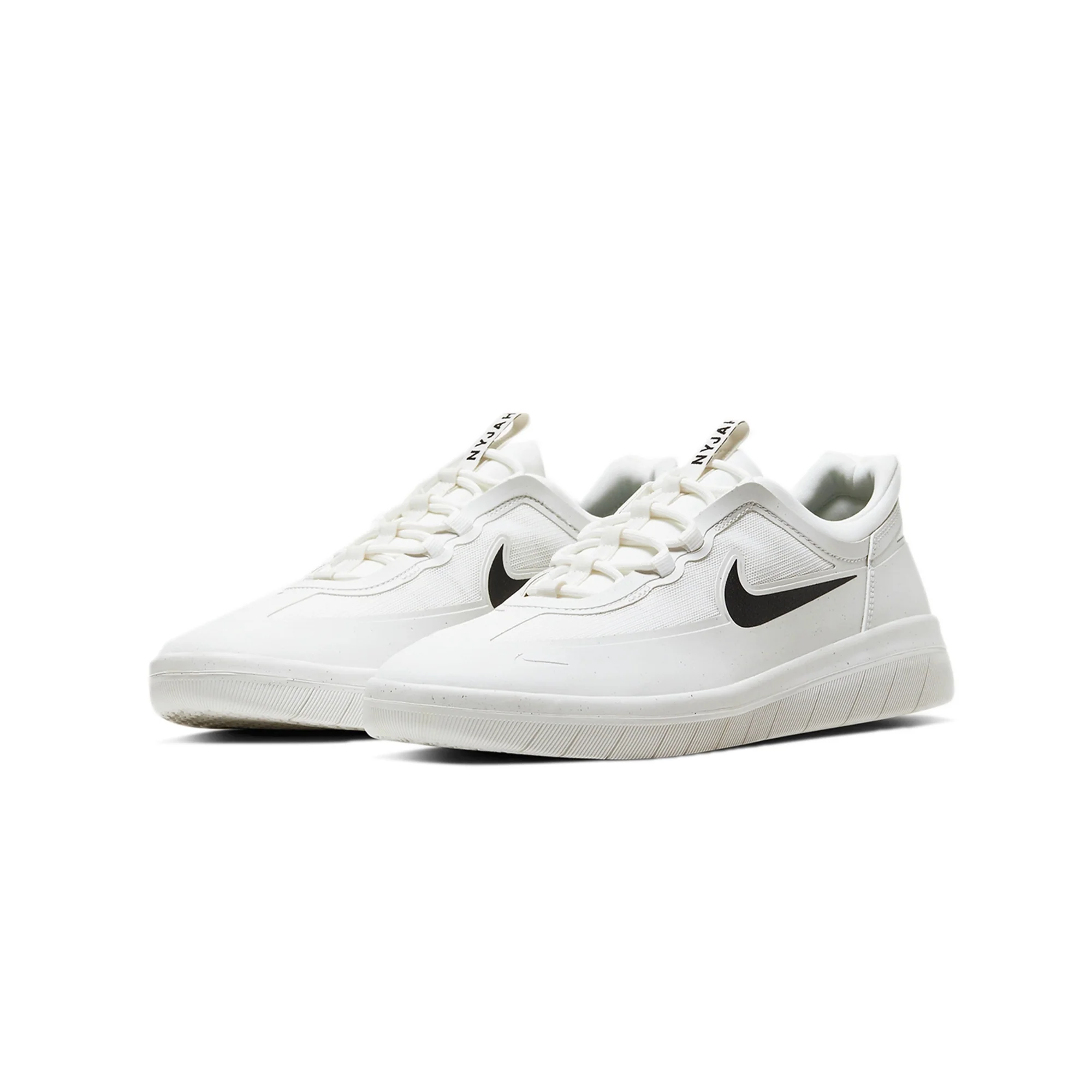 Nike SB Mens Nyjah Free 2 Shoes 'Summit White' - Image 2